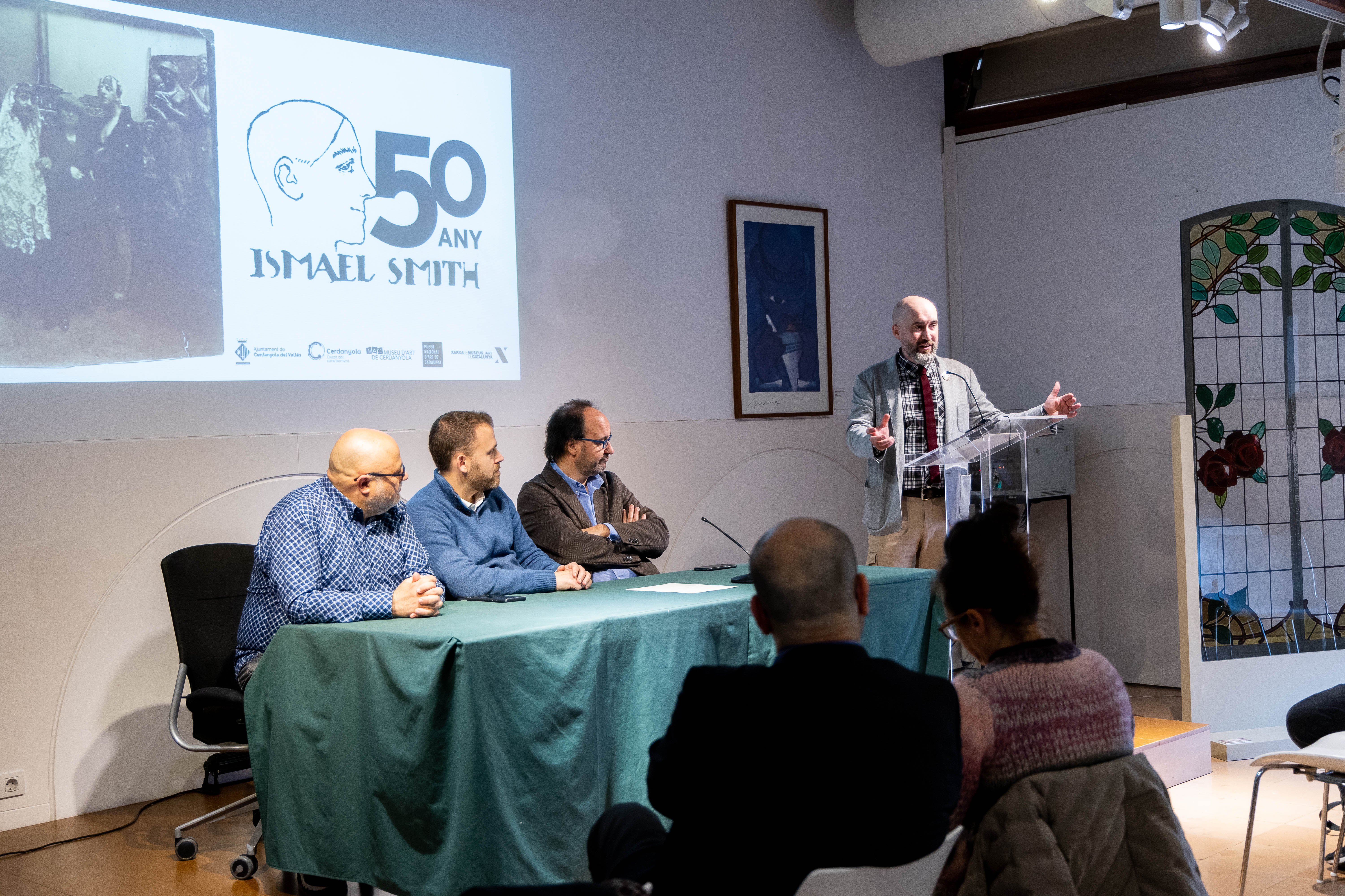 Presentació de la renovació de la Sala Smith del Museu d'Art. FOTO: Núria Puentes (Ajuntament)