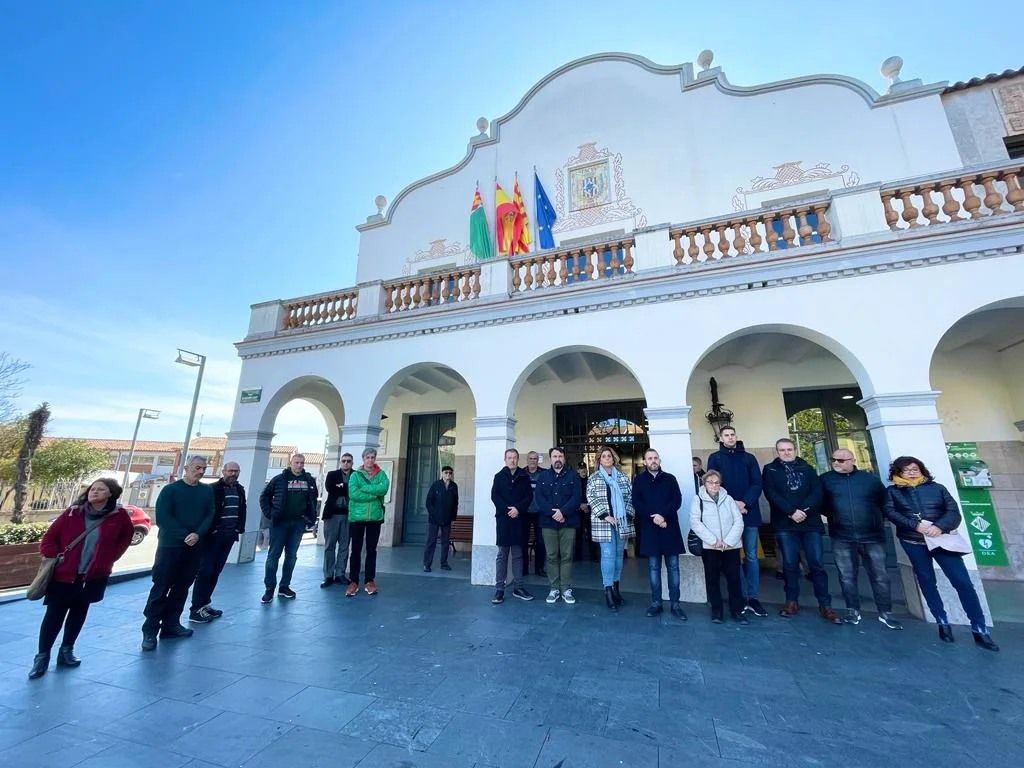 Concentració silenciosa per demanar la pau a Ucraïna. FOTO: xarxes Carlos Cordón