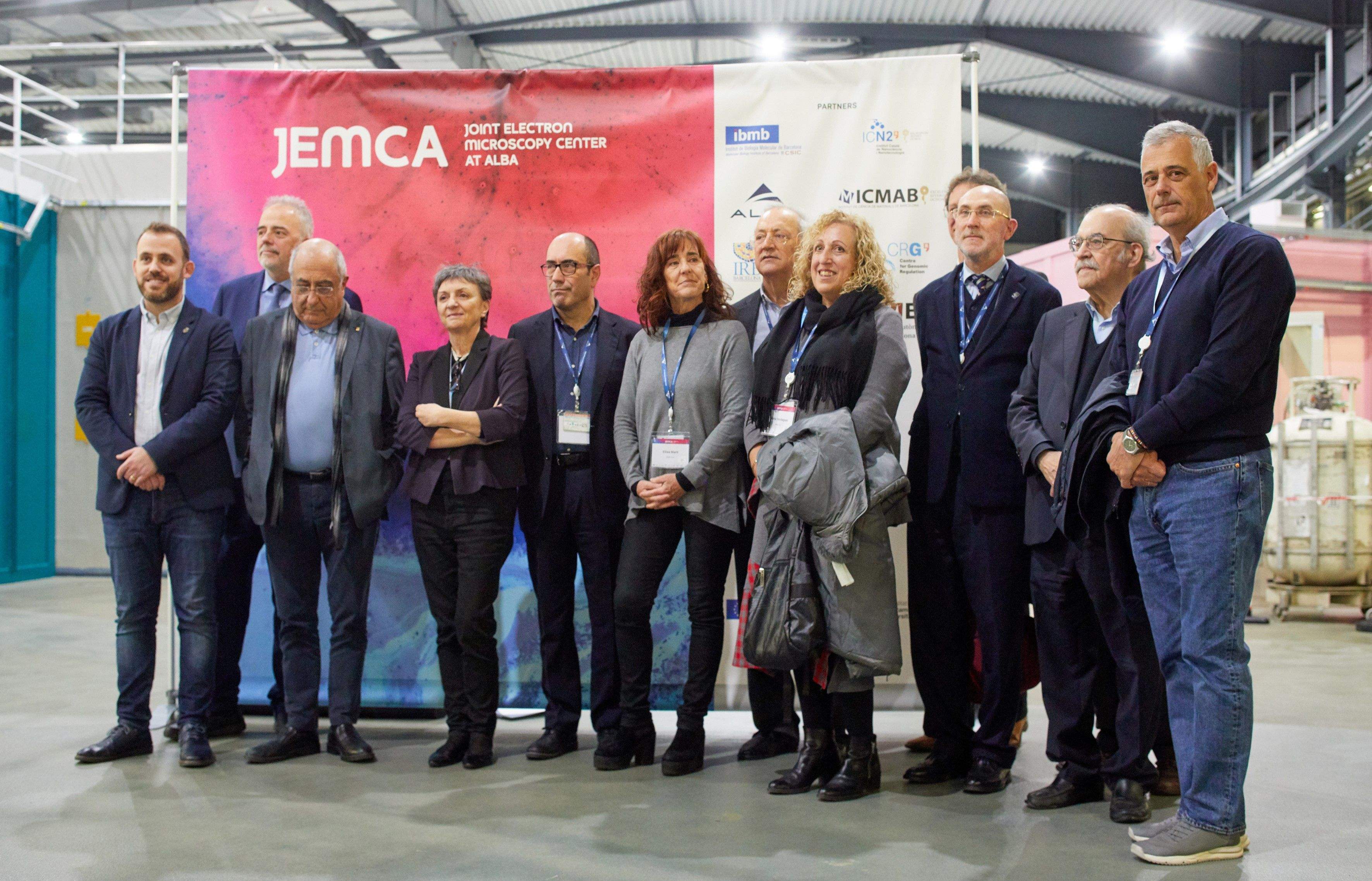 Inauguració del nou centre de microscòpia electrònica al Sincrotró ALBA. FOTO: Pepo Segura