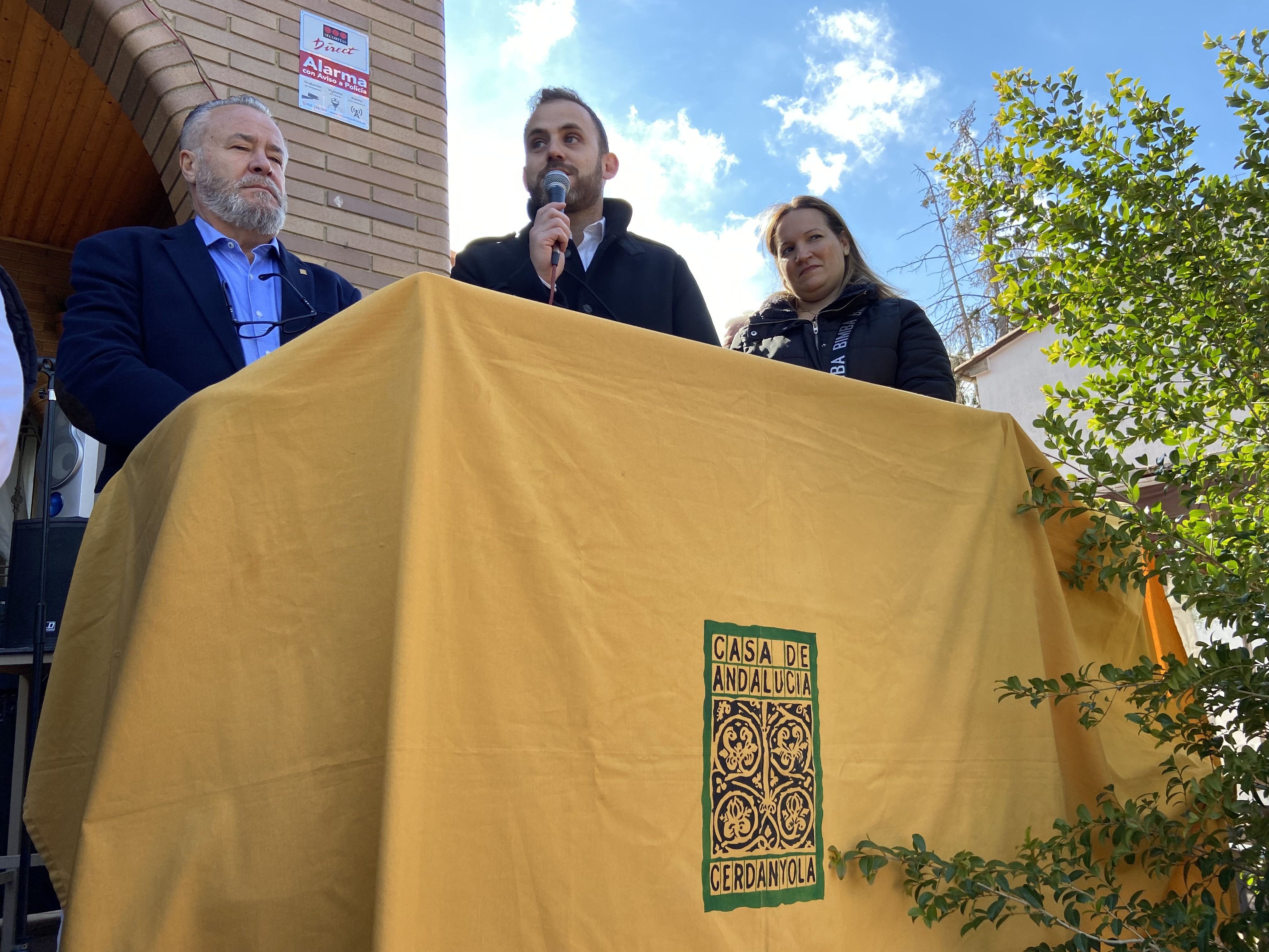 Carlos Cordón ha participat en l'acte de la Casa de Andalucía. FOTO: Nora MO