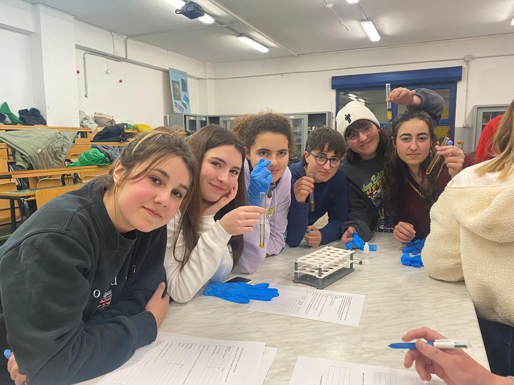 Els alumnes de l'Institut Banús durant l'Erasmus a Itàlia. FOTO: Cedida Els alumnes de l'Institut Banús durant l'Erasmus a Itàlia. FOTO: Cedida