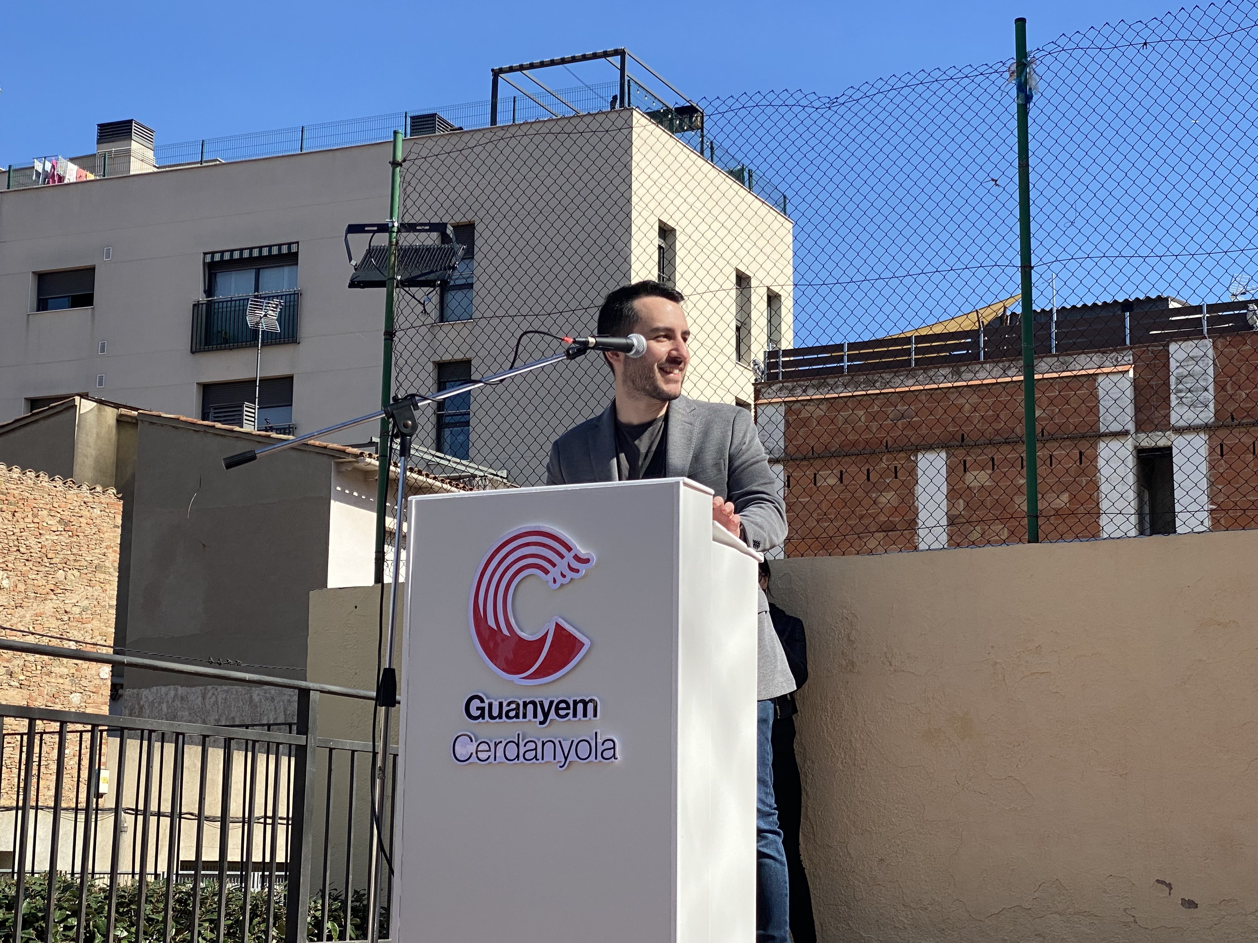 Ivan González, candidat de Guanyem Cerdanyola a les eleccions municipals del 28 de maig. FOTO: Mónica GM