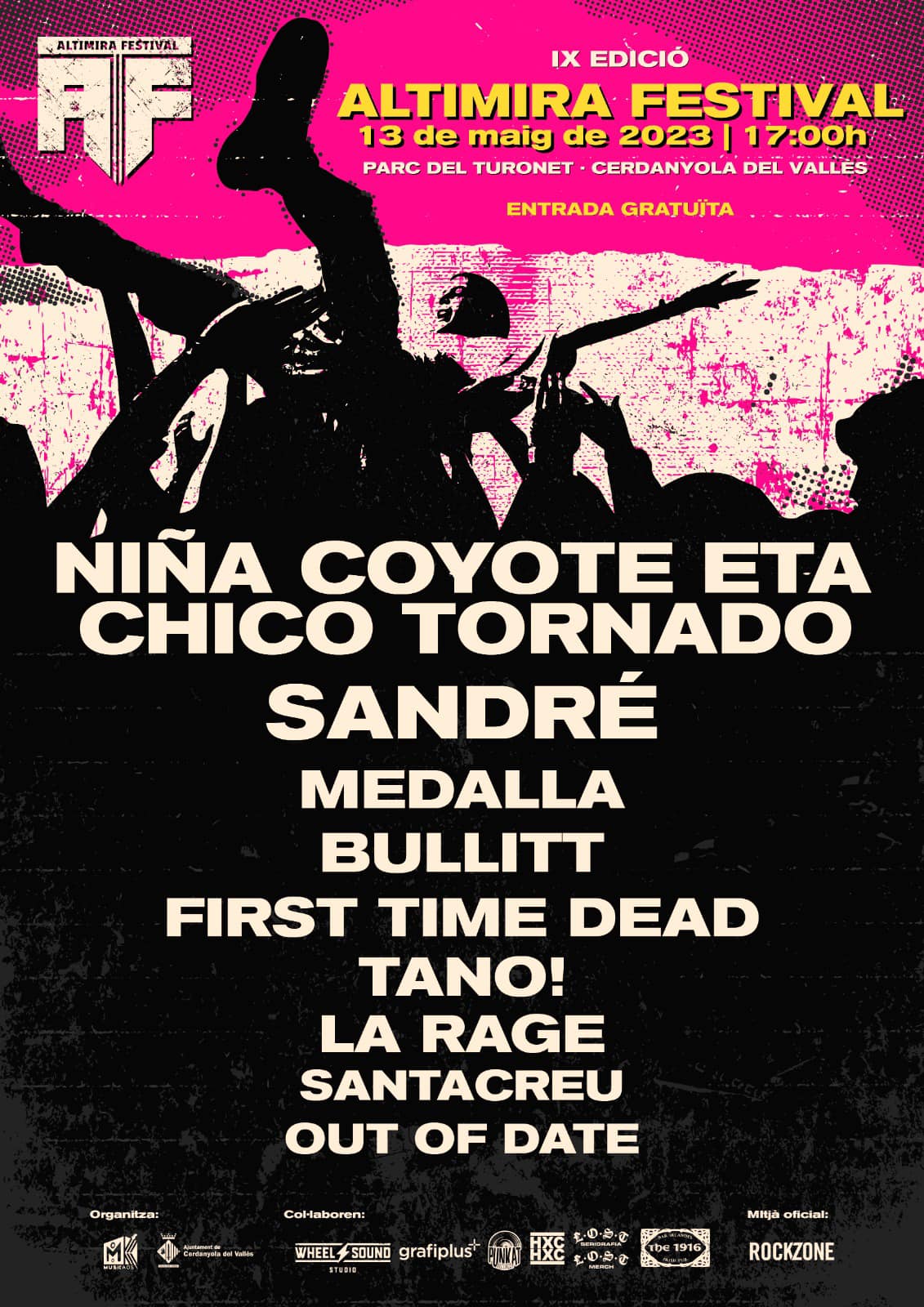 Cartell del 9è Altimira Festival. Cartell del 9è Altimira Festival.