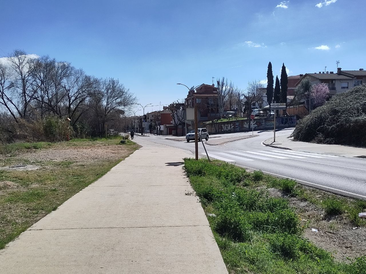 Connexió entre Cerdanyola i Badia del Vallès. FOTO: ERC