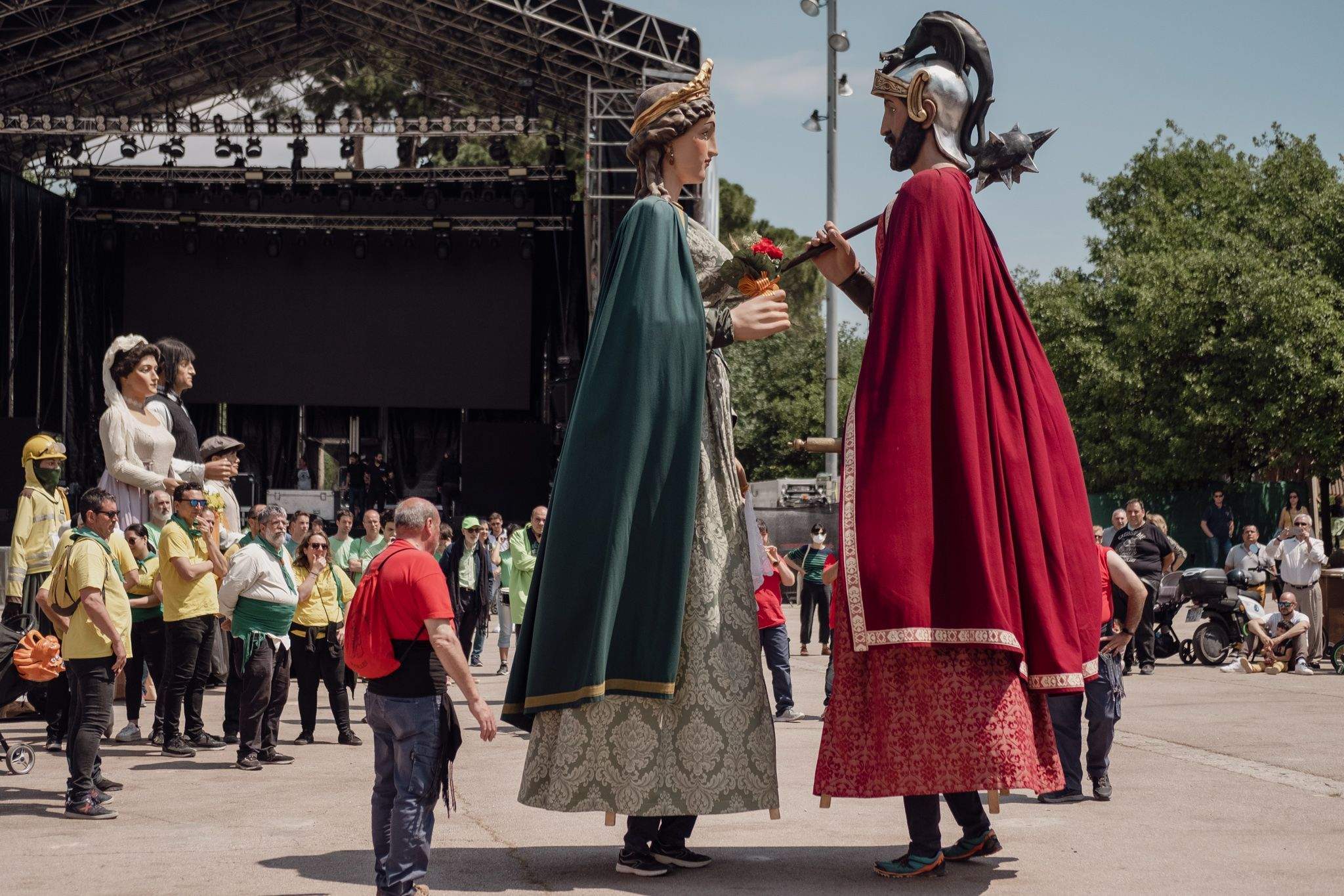 Ball de gegants del Roser de Maig 2022. FOTO: Ale Gómez