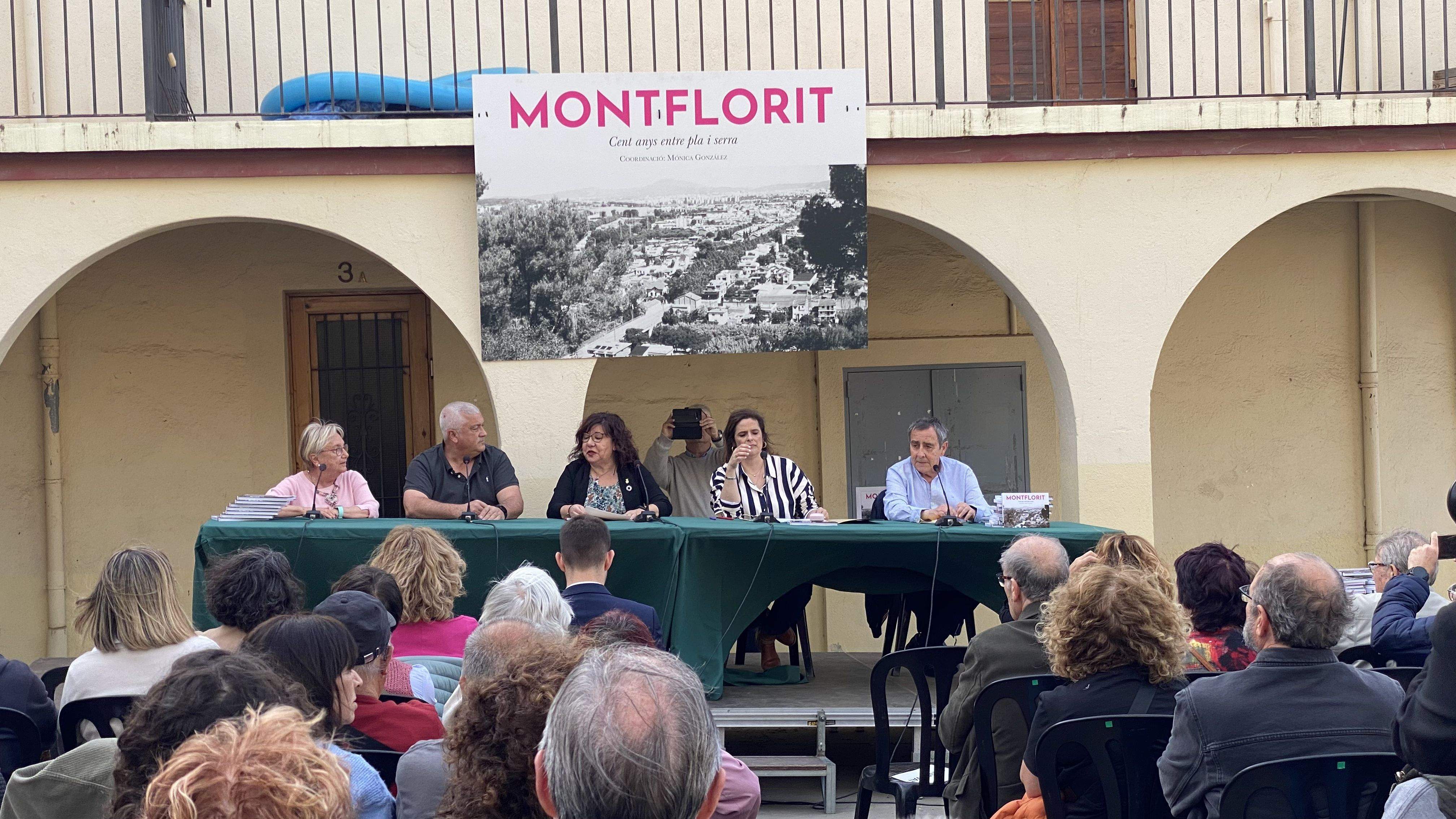 Presentació del llibre 'Montflorit, cent anys entre pla i serra'. FOTO: Mónica GM