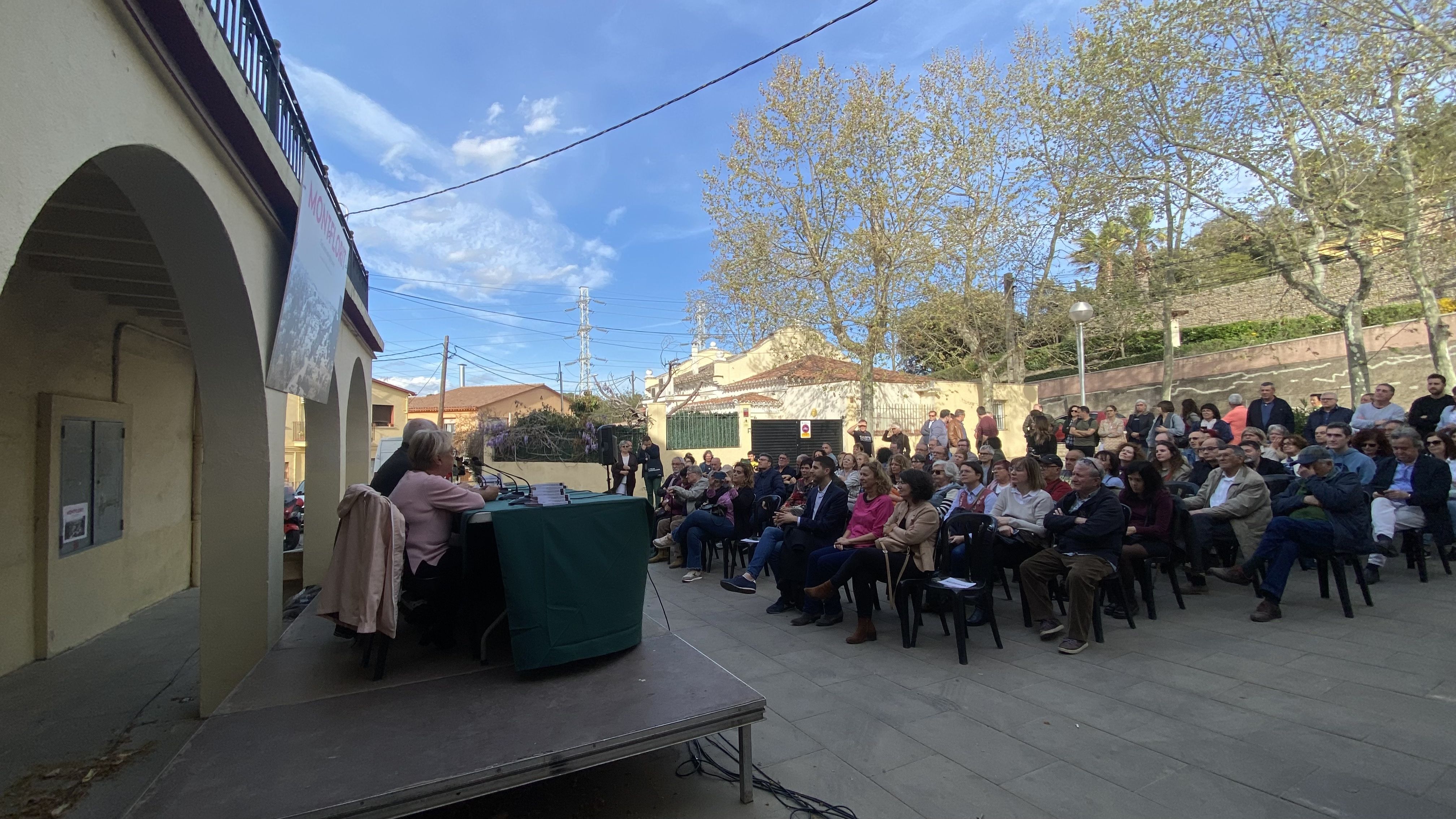 Presentació del llibre 'Montflorit, cent anys entre pla i serra'. FOTO: Mónica GM