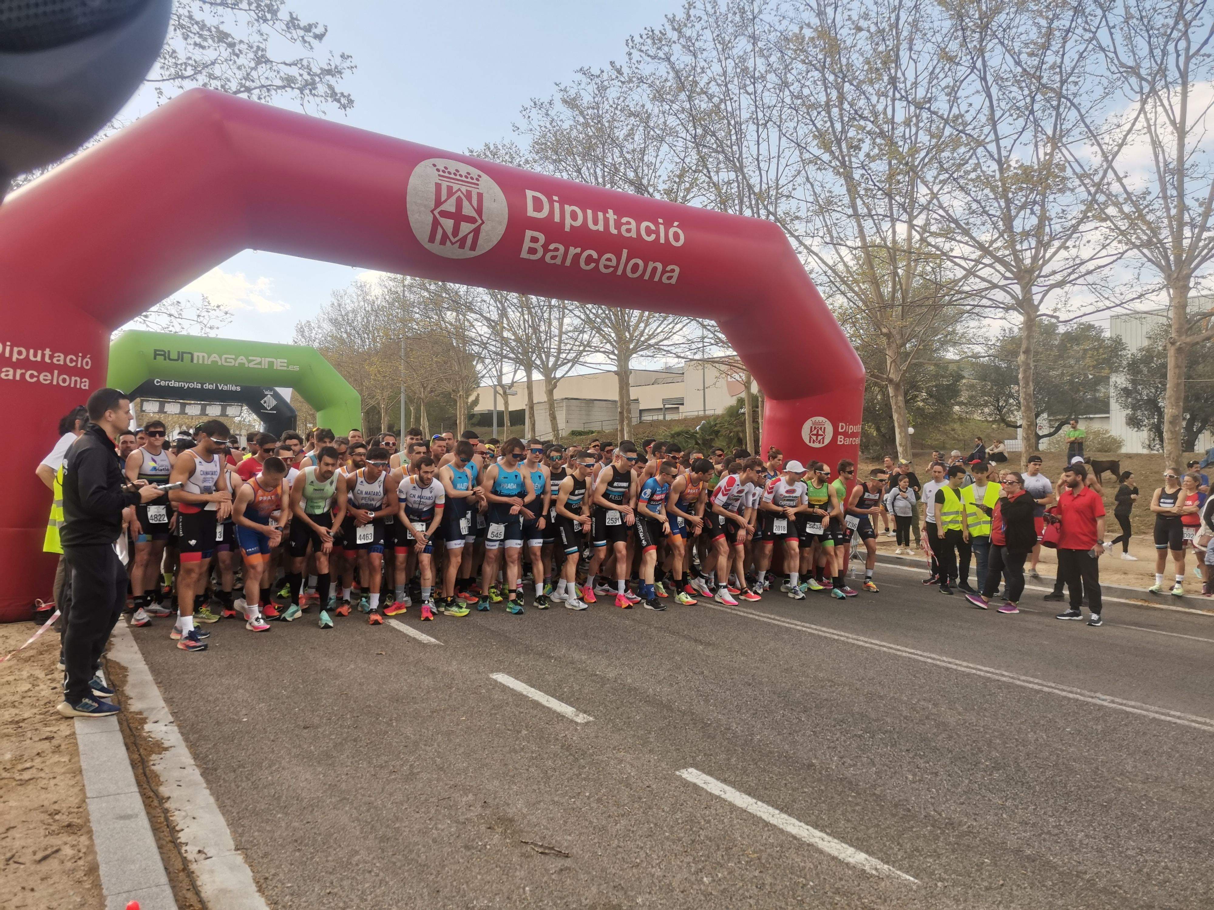 La sortida del Duatló de Cerdanyola