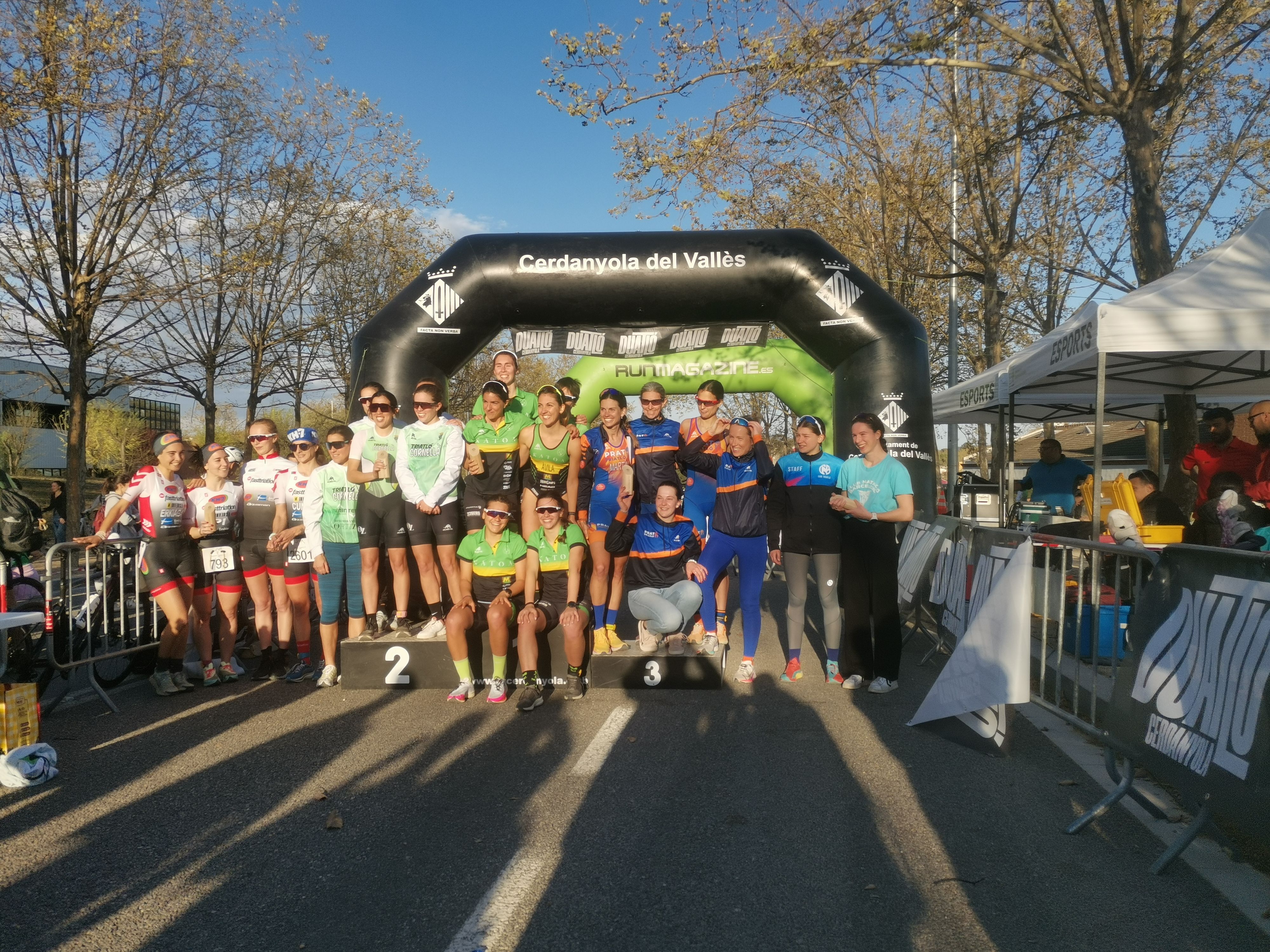 Podi categoria femenina. FOTO: Guillem Barrera Podi categoria femenina. FOTO: Guillem Barrera