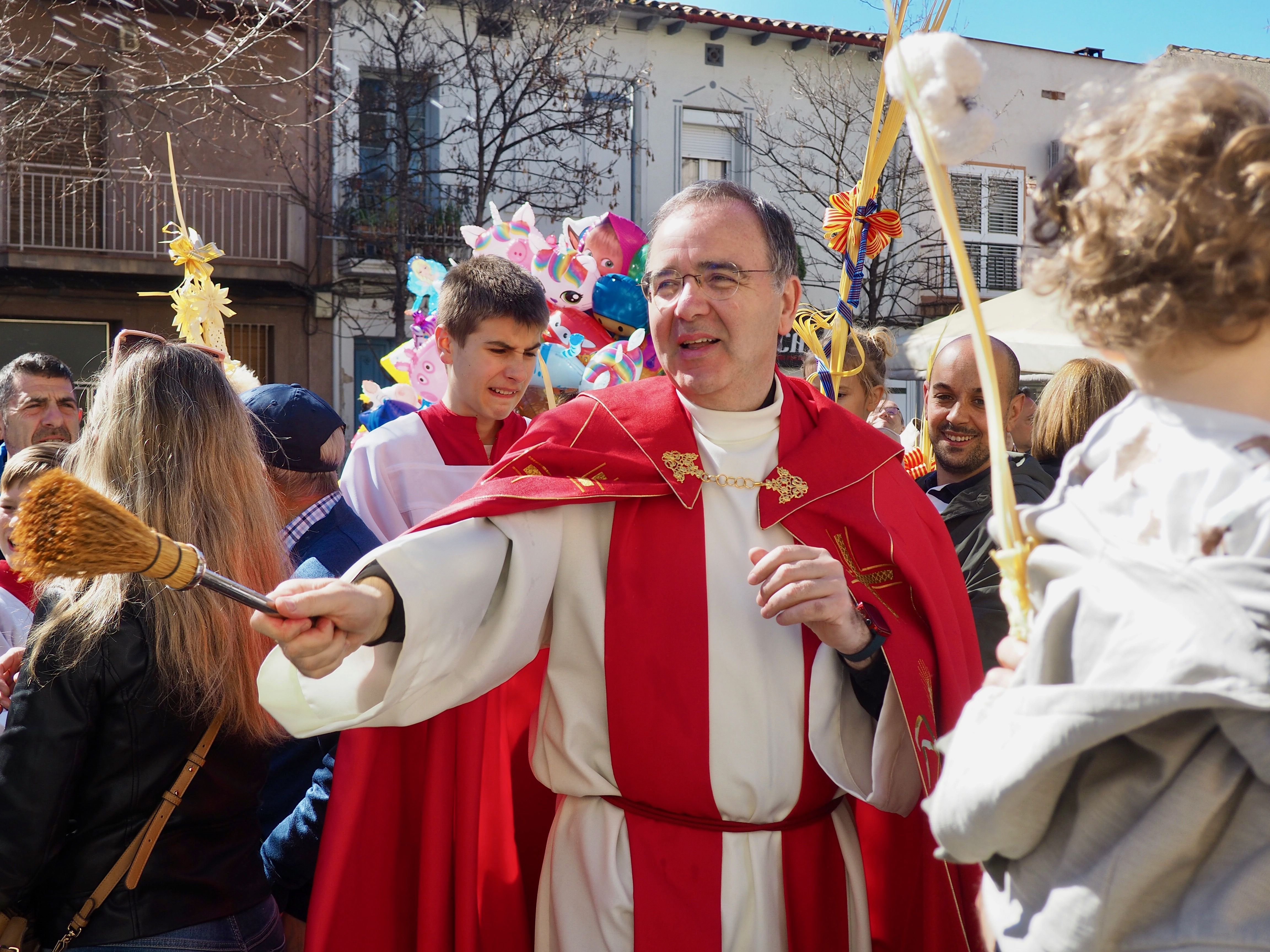 Celebració del Diumenge de Rams d'aquest 2023 a Cerdanyola. 