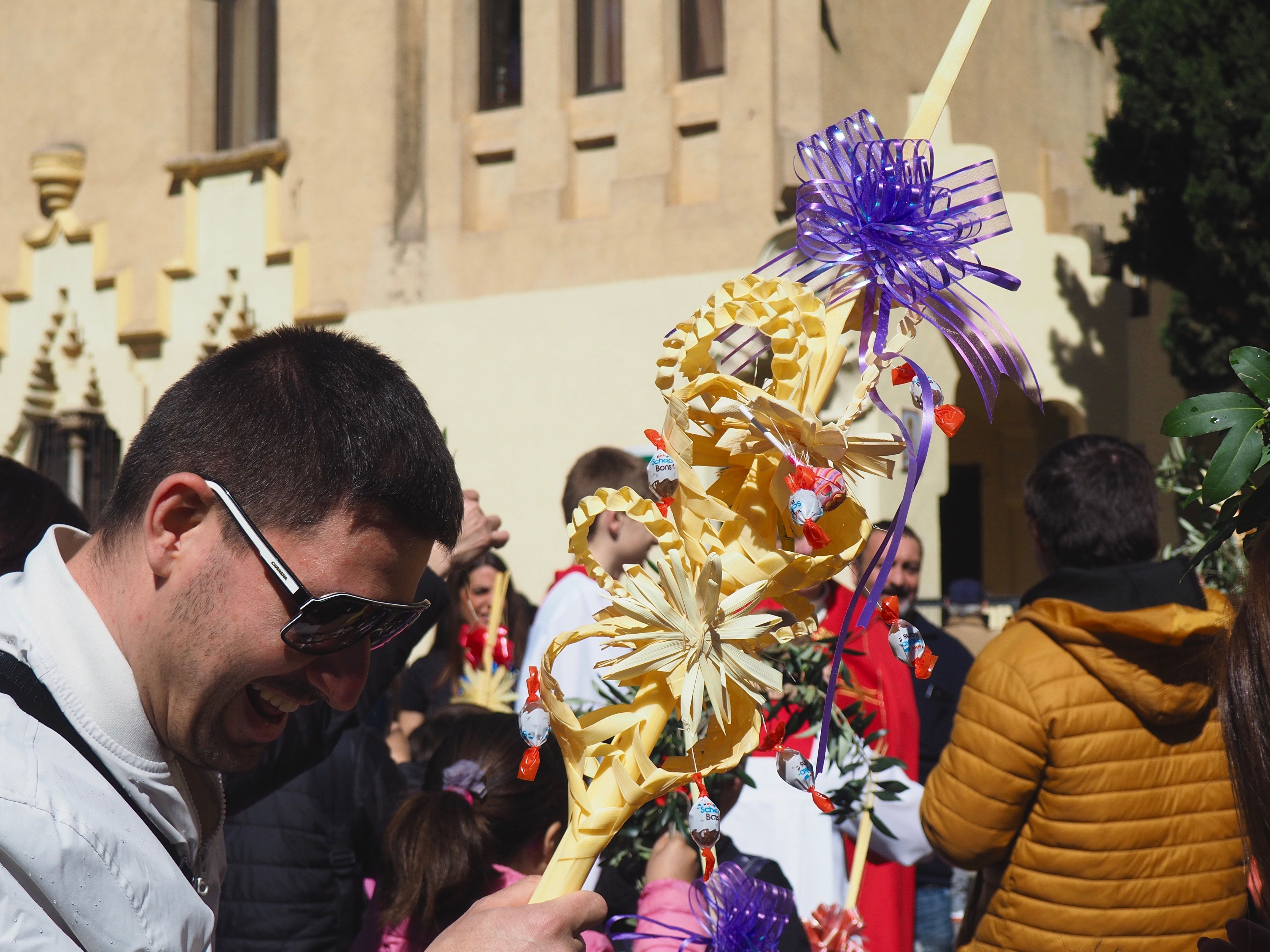 Celebració del Diumenge de Rams d'aquest 2023 a Cerdanyola. 