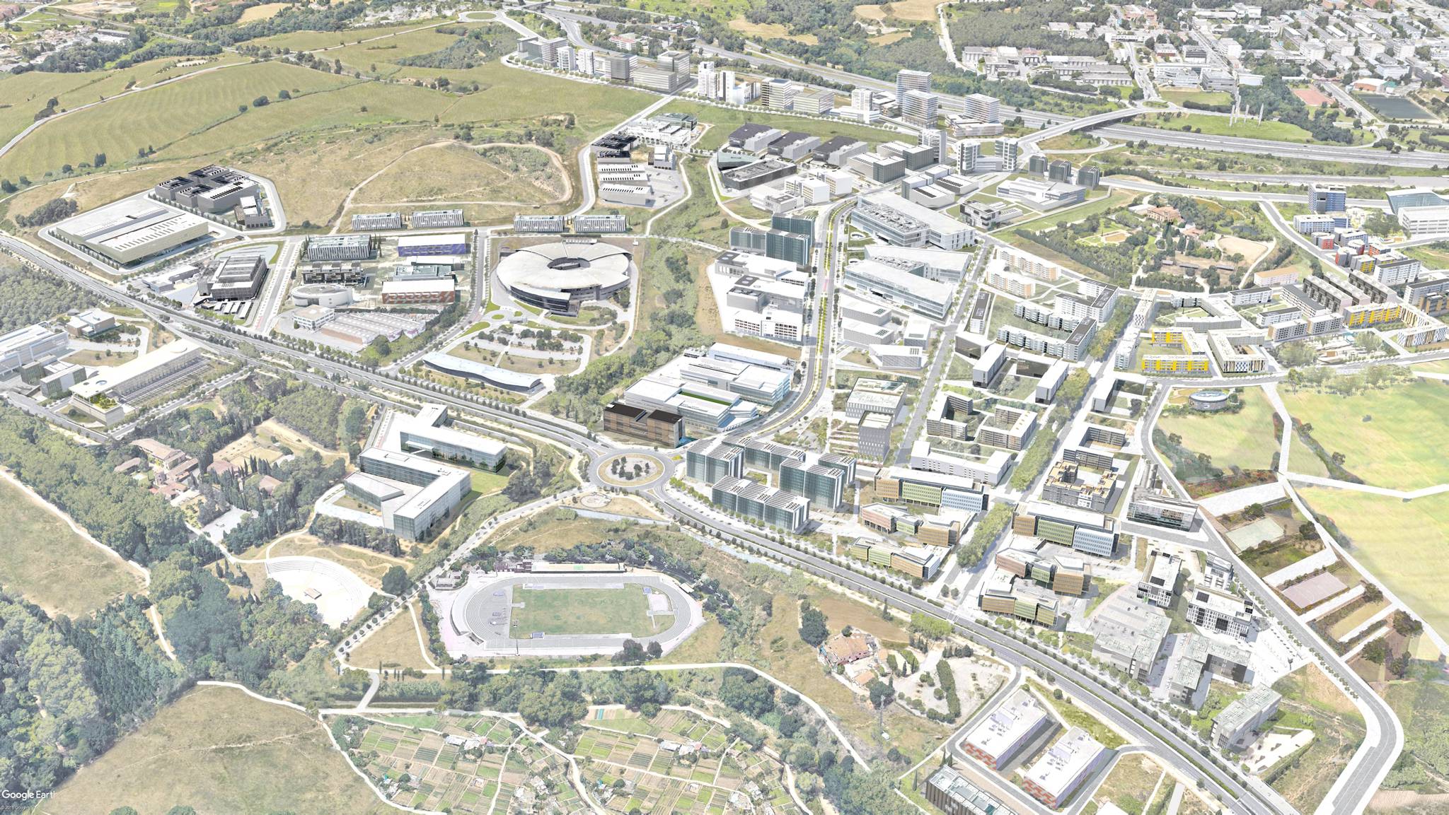El projecte del Parc de l'Alba preveu crear uns 5.000 nous habitatges. FOTO: Parc de l'Alba El projecte del Parc de l'Alba preveu crear uns 5.000 nous habitatges. FOTO: Parc de l'Alba