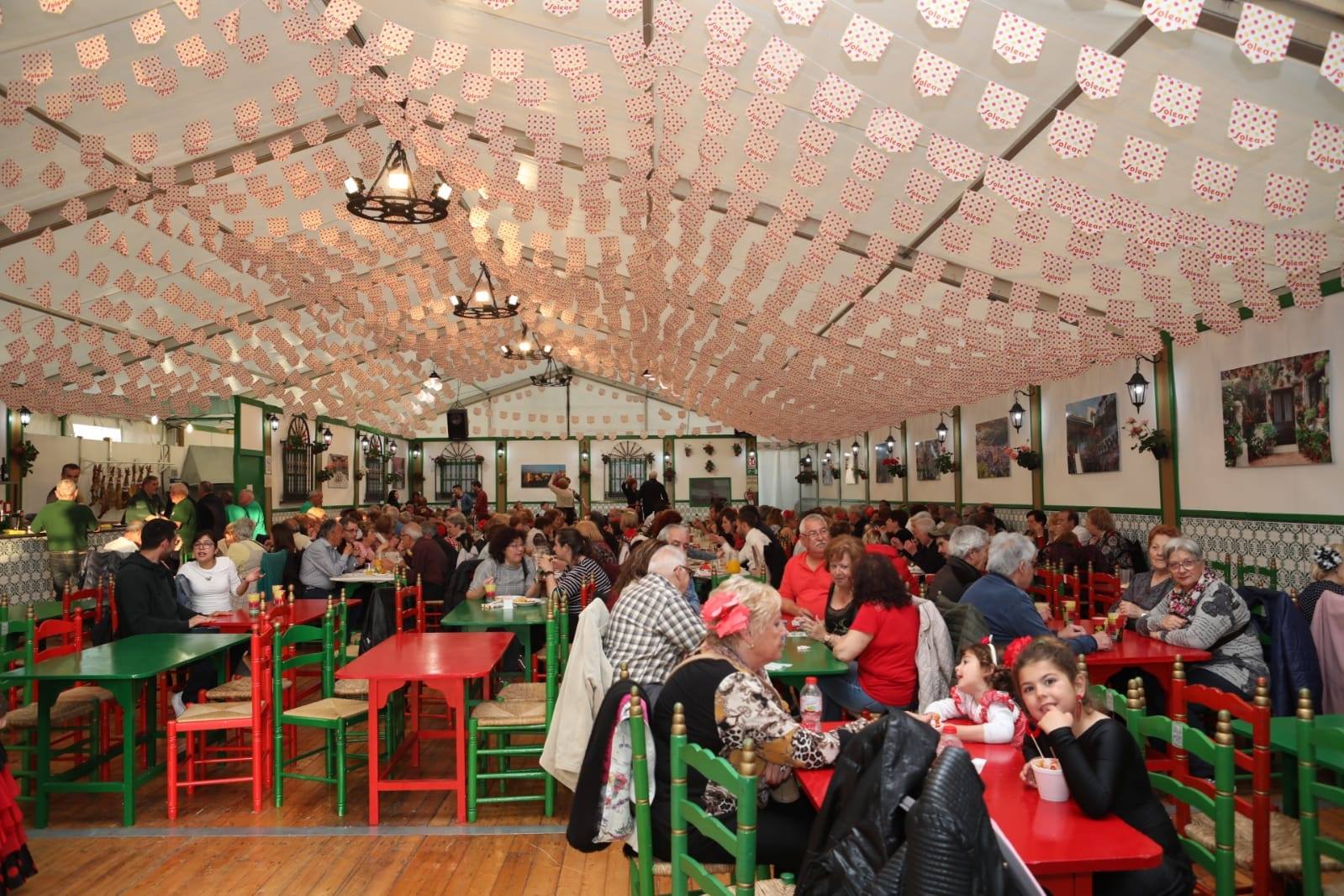 Caseta de la Casa de Andalucía de Cerdanyola a la Feria de Abril de 2019. FOTO: Ajuntament