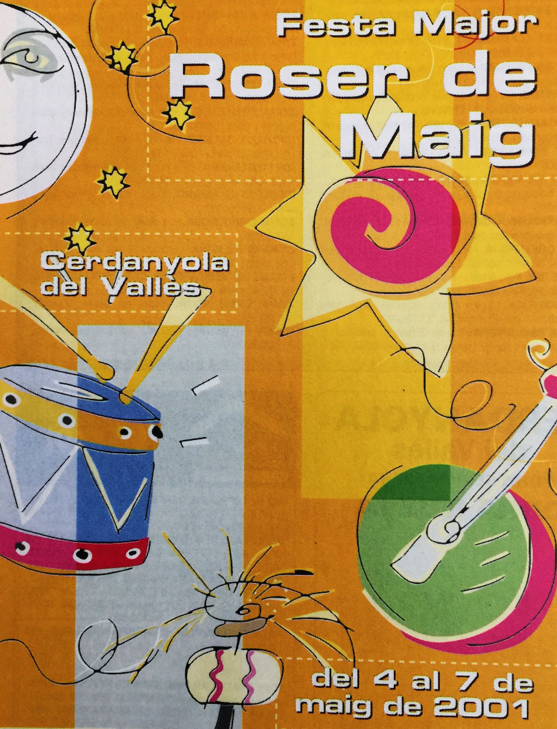 Cartell del Roser de Maig 2001