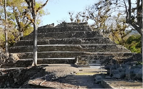 imatge general de les ruïnes on es localitza l'estructura "Rosalila". FOTO: Sincrotó Alba