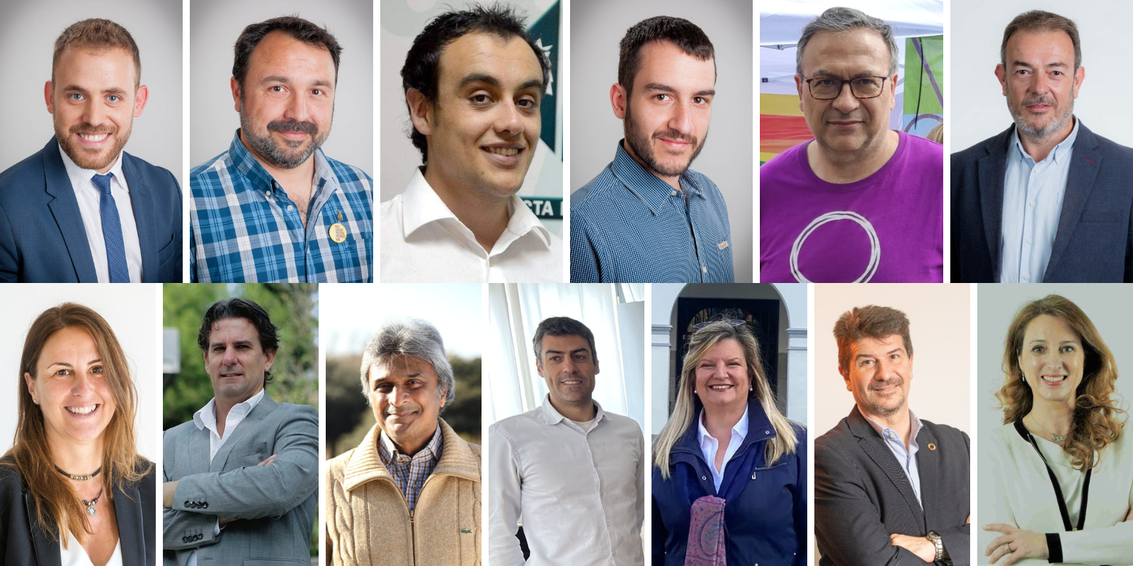 Candidats i candidates a les eleccions municipals de Cerdanyola 2023. 