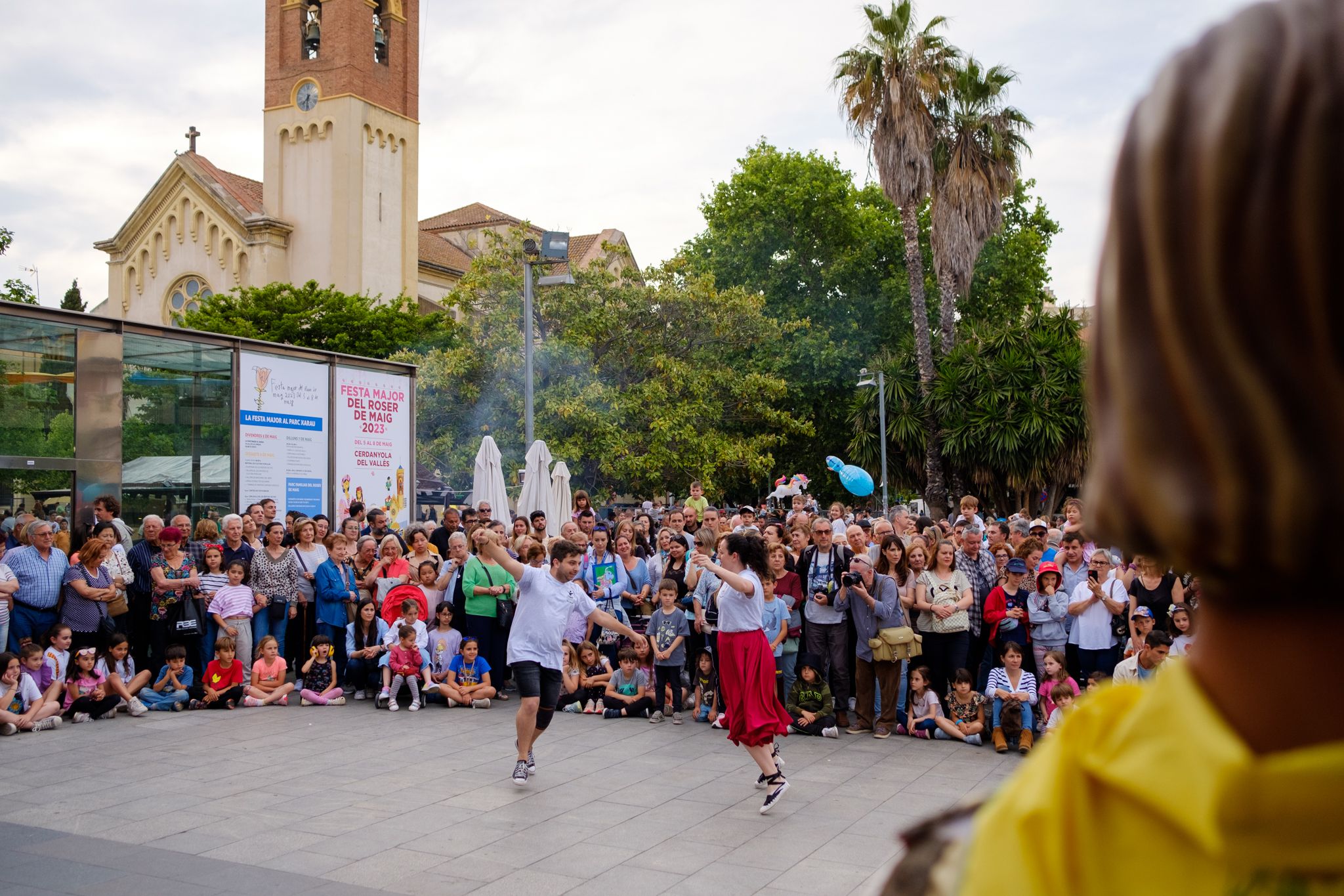 Pregó de la Festa Major del Roser de Maig 2023. FOTO: Ale Gómez