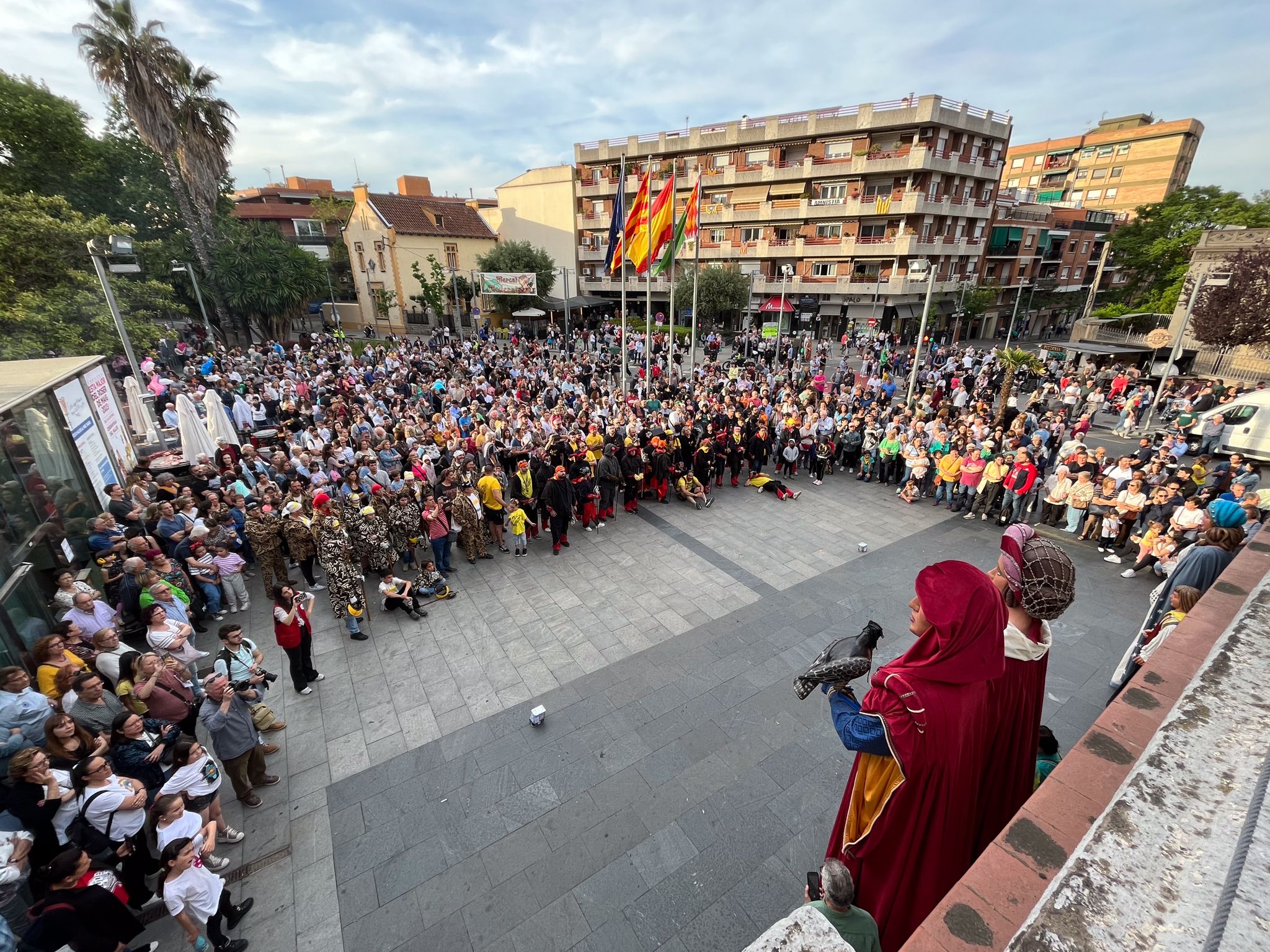 Pregó de la Festa Major del Roser de Maig 2023. FOTO: Ale Gómez