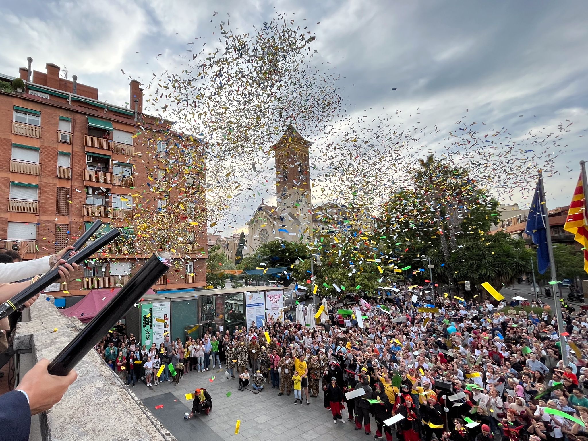 Pregó de la Festa Major del Roser de Maig 2023. FOTO: Ale Gómez