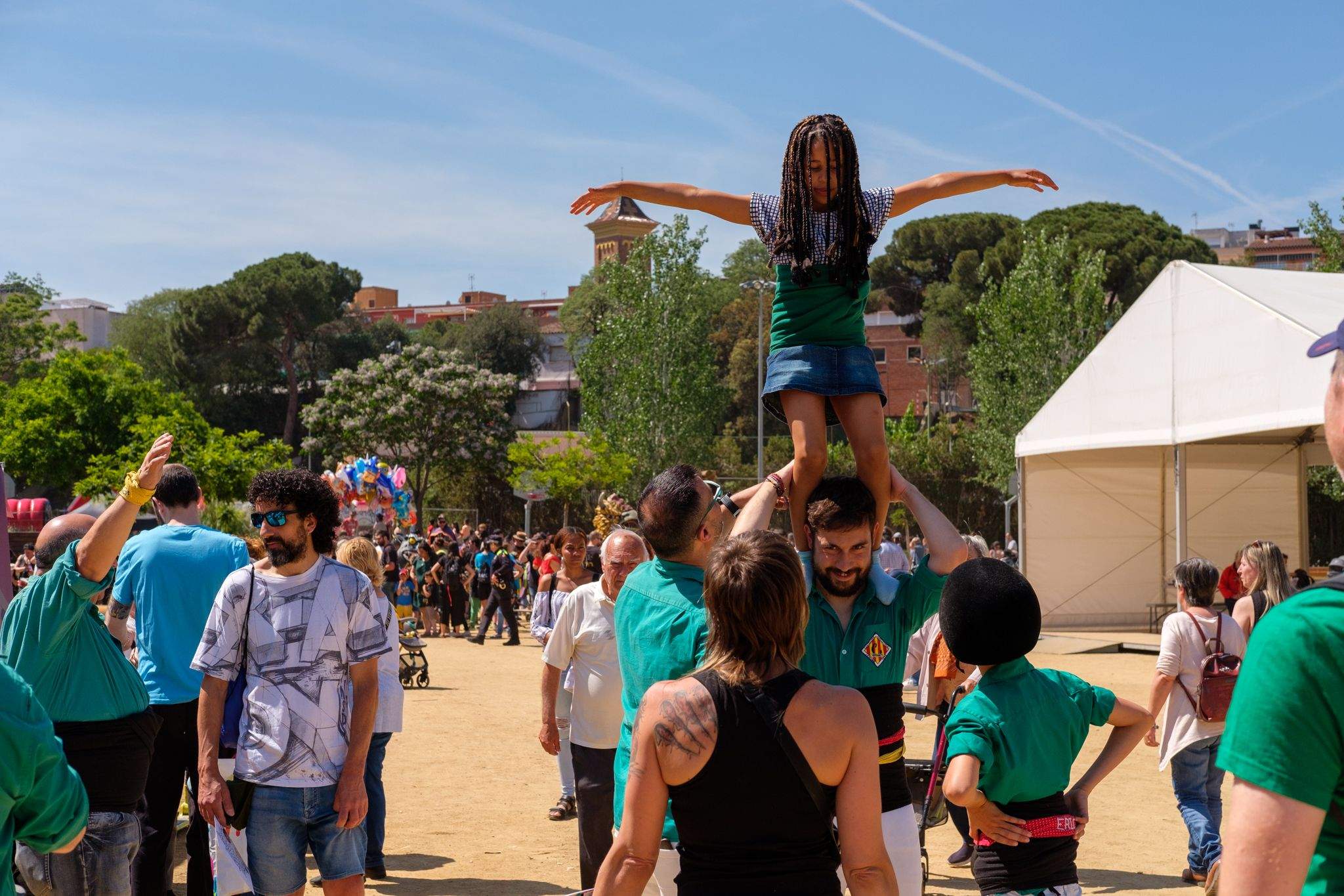 El Parc infantil i activitats del Parc Xarau es traslladen aquest 2026 al Parc del Turonet, durant el Roser de Maig. FOTO: Ale Gómez