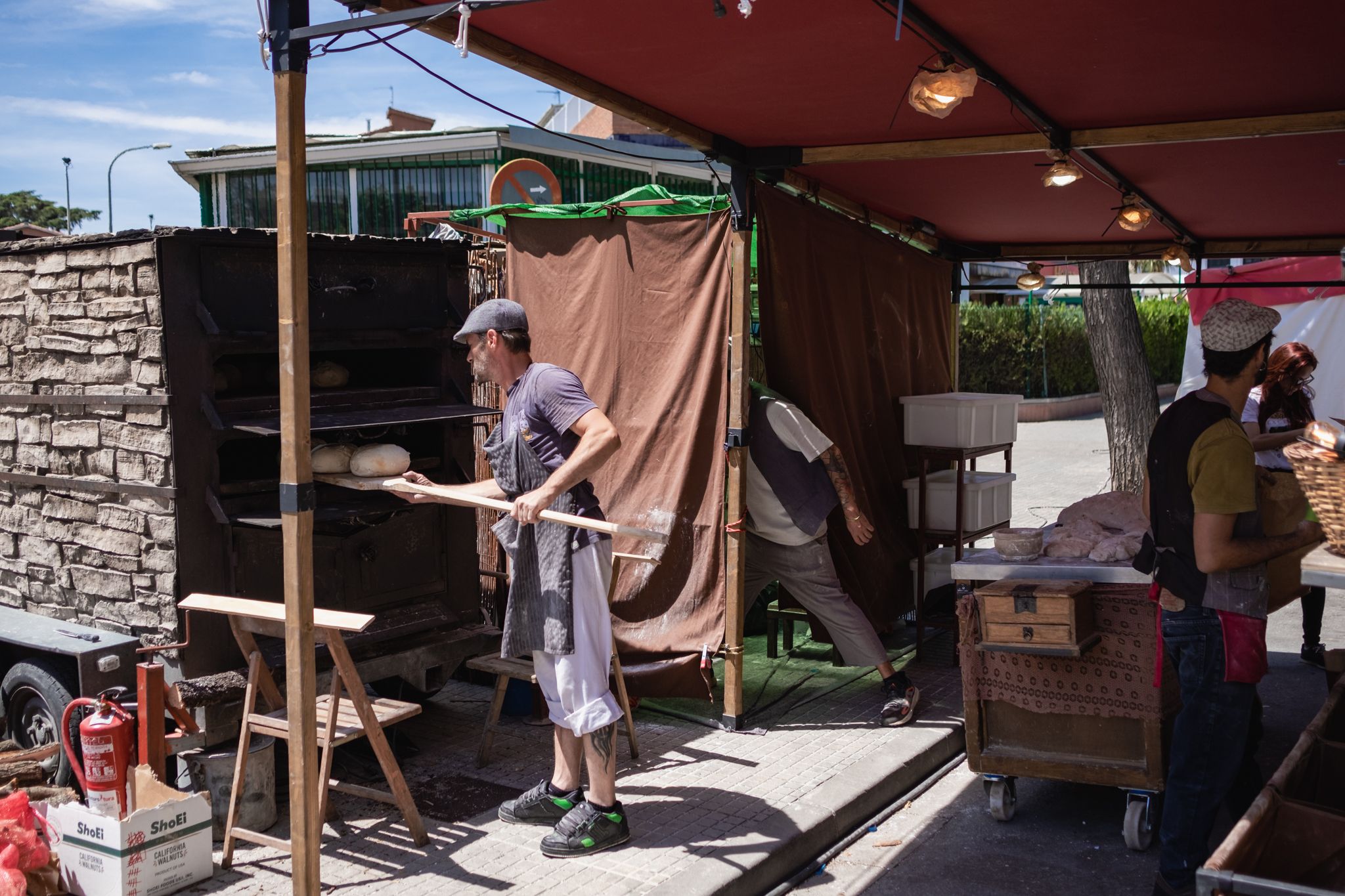 Mercat Modernista a la Festa Major del Roser de Maig 2023. FOTO: Ale Gómez