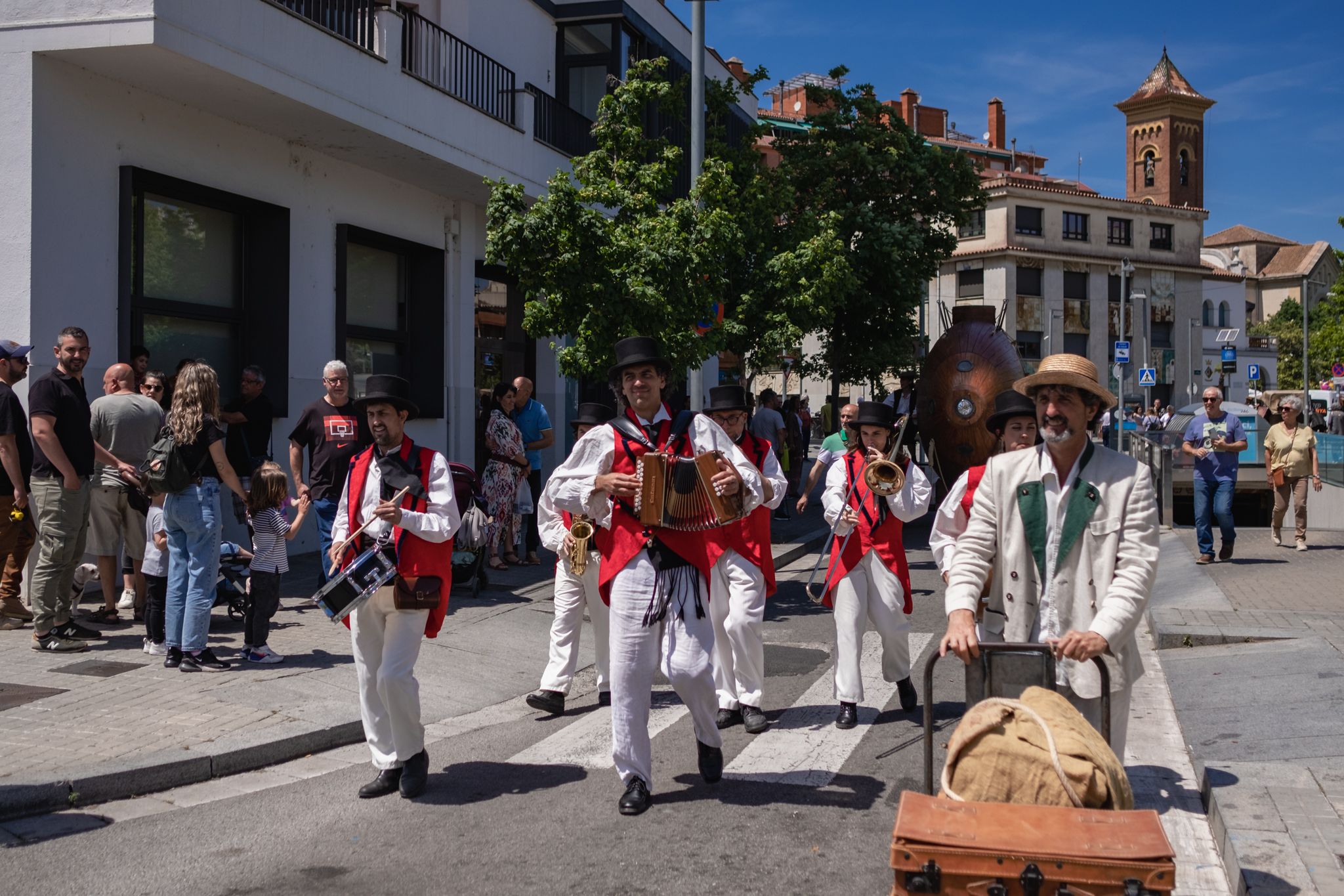 Mercat Modernista a la Festa Major del Roser de Maig 2023. FOTO: Ale Gómez