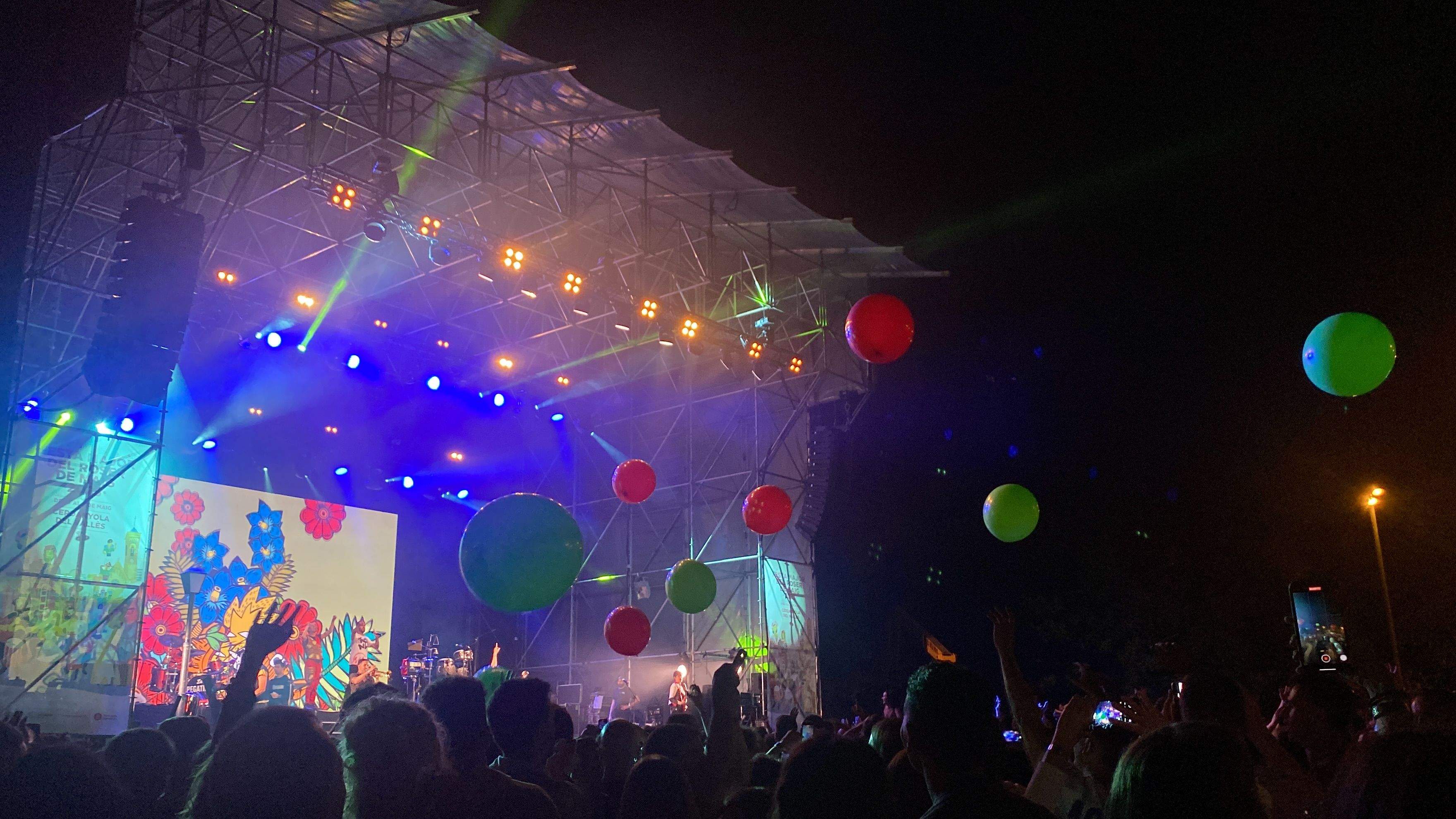 Concert de La Pegatina al Parc del Turonet. 