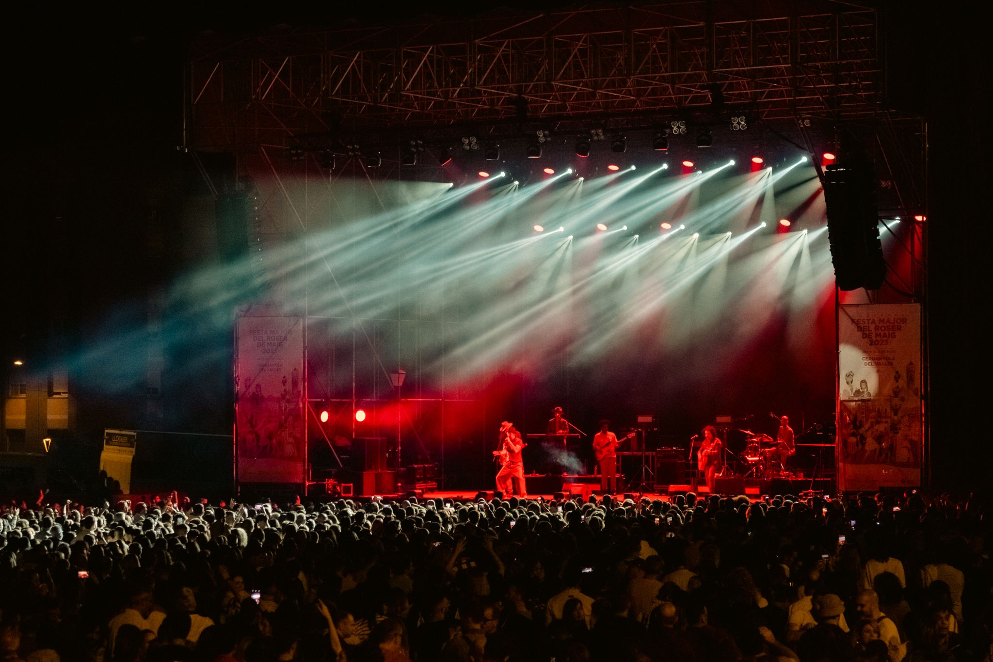 Concert de Macaco a la Festa Major del Roser de Maig 2023. FOTO: Ale Gómez