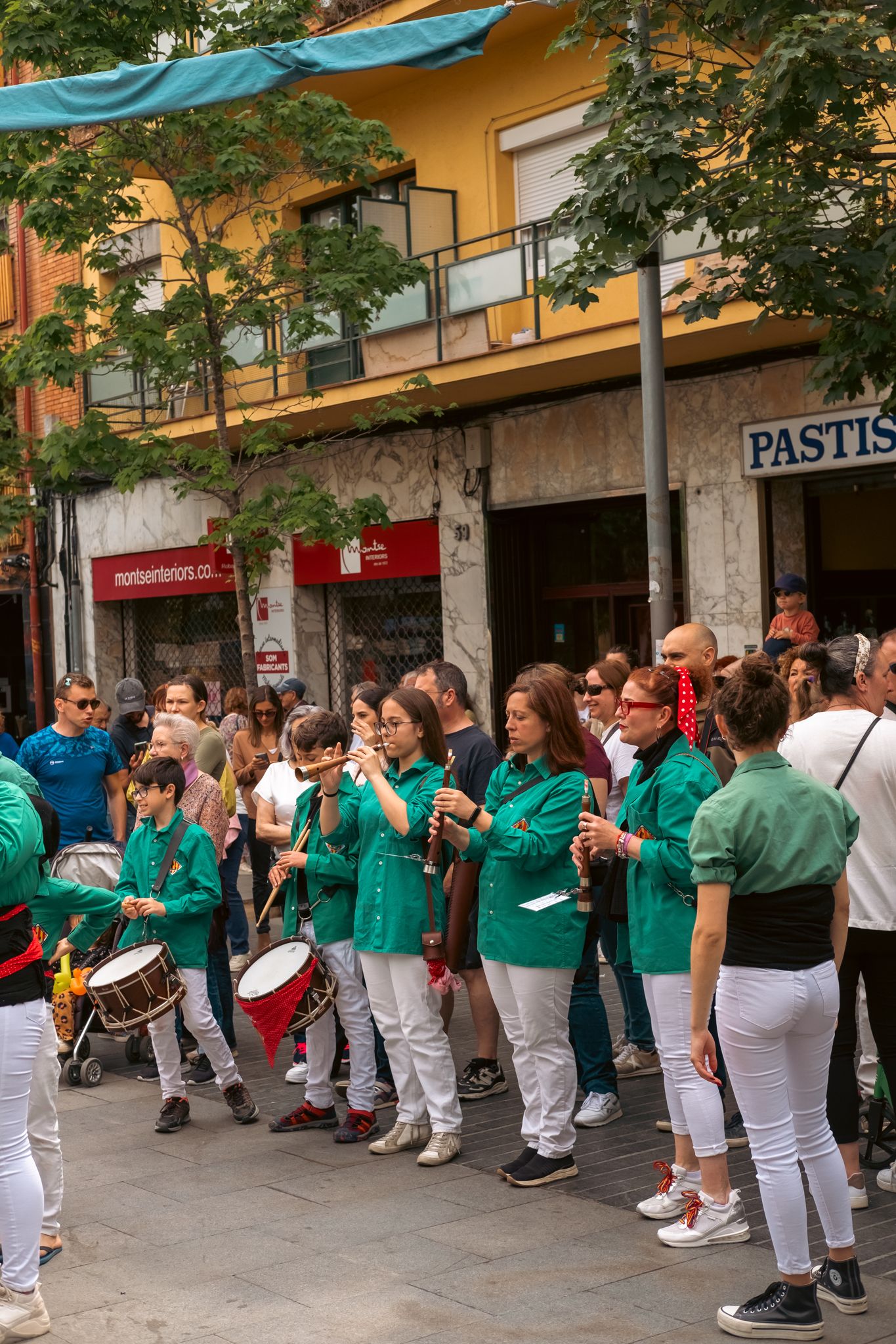 Diada castellera del Roser de Maig. FOTO: Ale Gómez