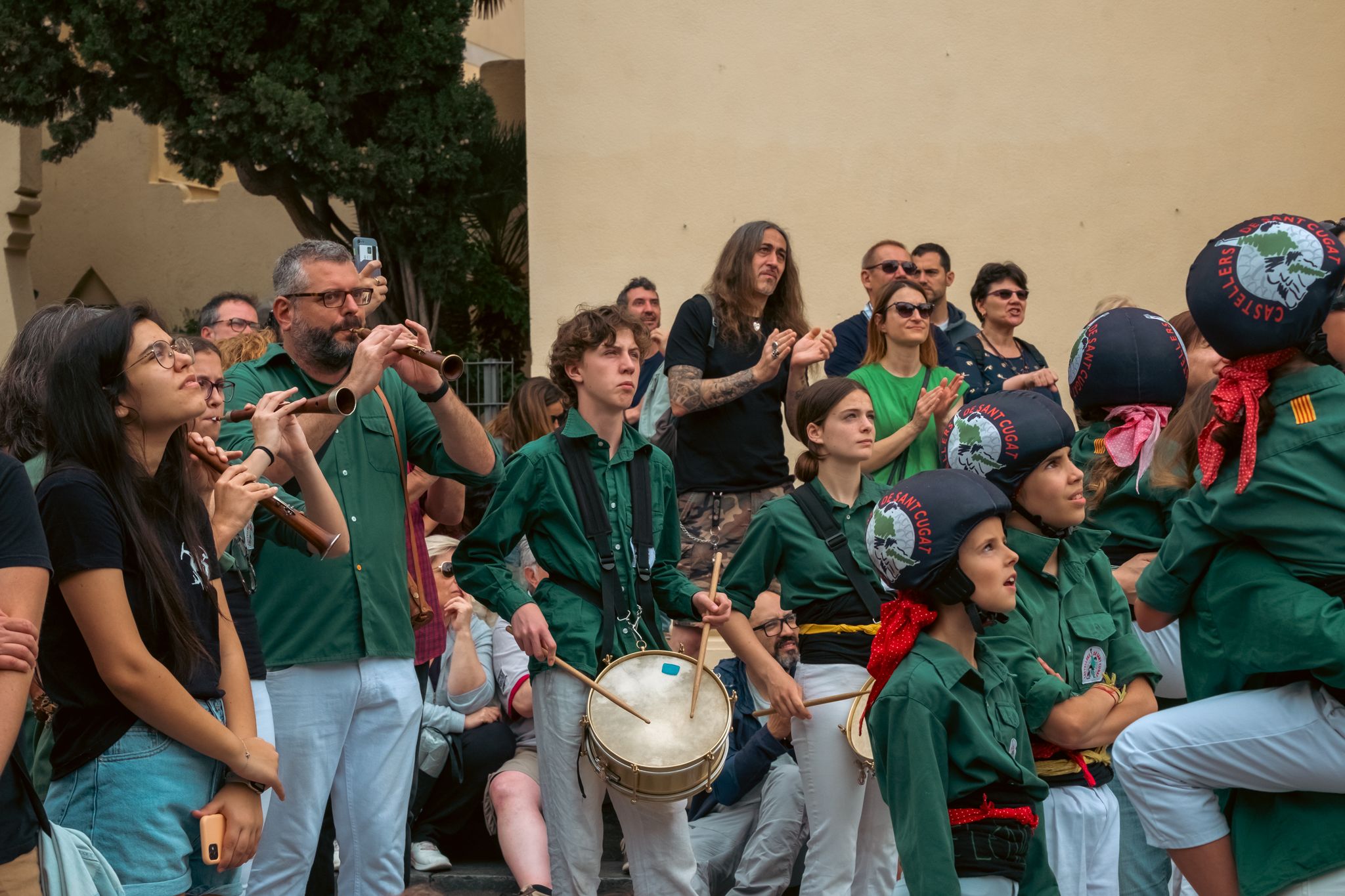 Diada castellera del Roser de Maig. FOTO: Ale Gómez