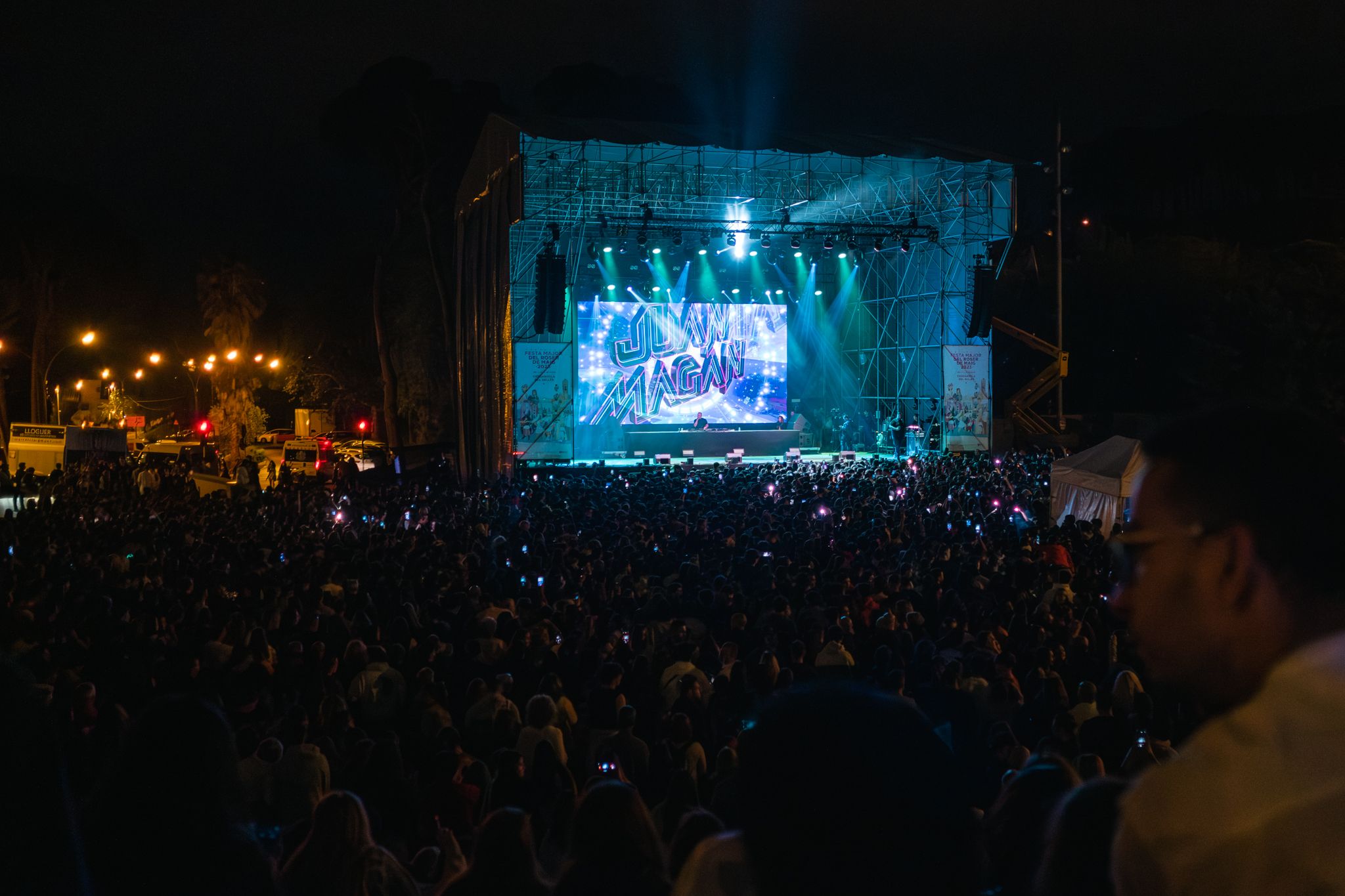 Concert de Juan Magán al Parc del Turonet durant la Festa Major del Roser de Maig. FOTO: Ale Gómez