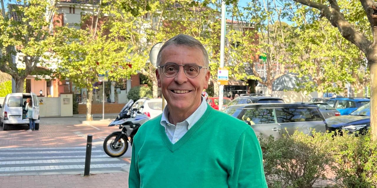 Josep Maria Riba, candidat de Bellaterra Endavant. FOTO: Aina Sanllehí  Josep Maria Riba, candidat de Bellaterra Endavant. FOTO: Aina Sanllehí