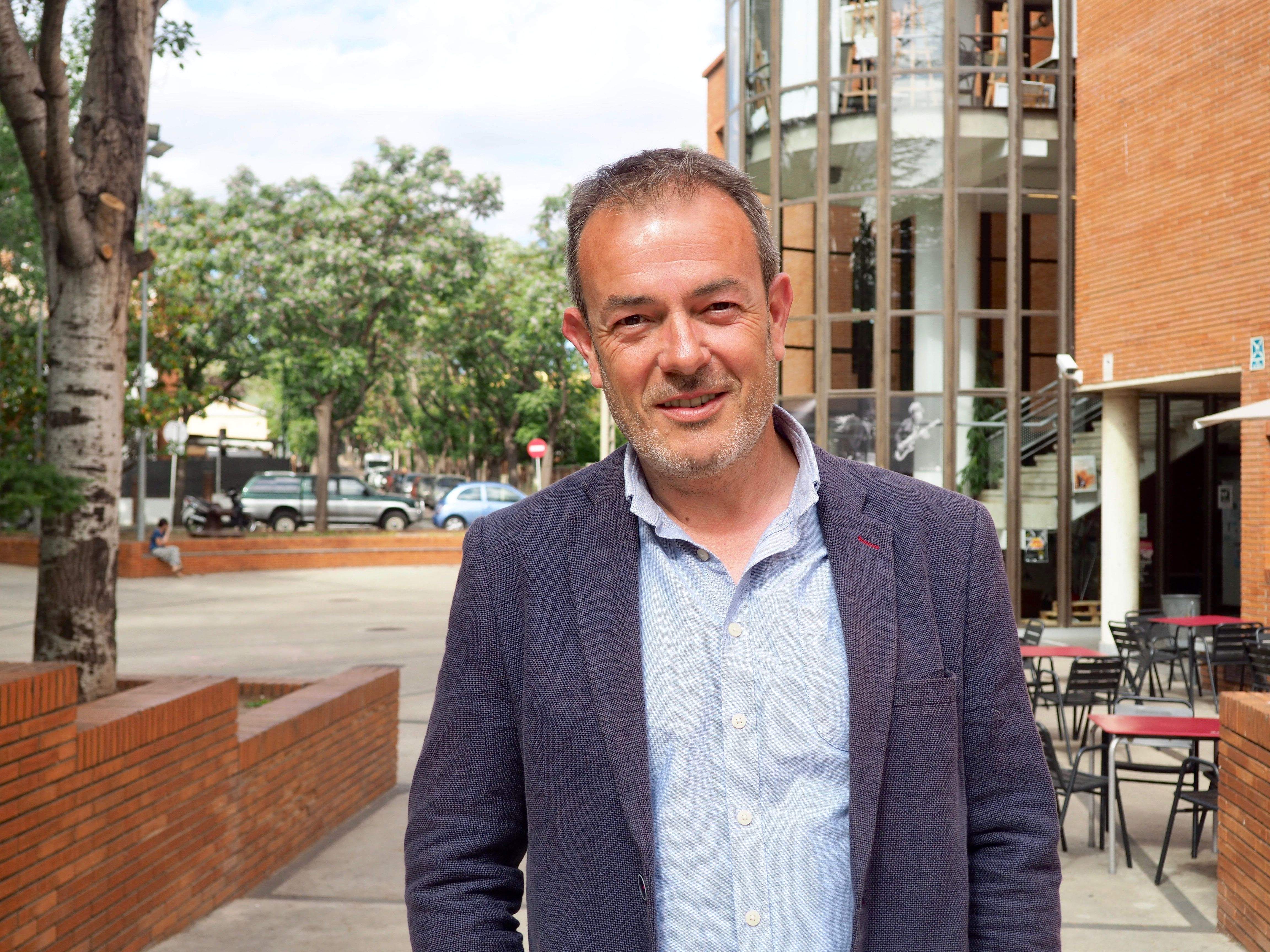 Joan Sánchez, candidat de Junts per Cerdanyola. FOTO: Mónica GM Joan Sánchez, candidat de Junts per Cerdanyola. FOTO: Mónica GM