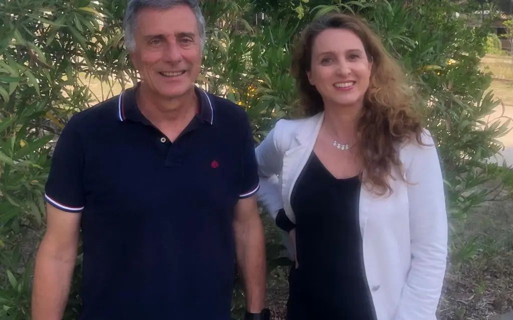 Jordi Clarà, presidenciable per Bellaterra i Elisenda de Clascà, alcaldable per Cerdanyola d’Impuls. FOTO: Cedida