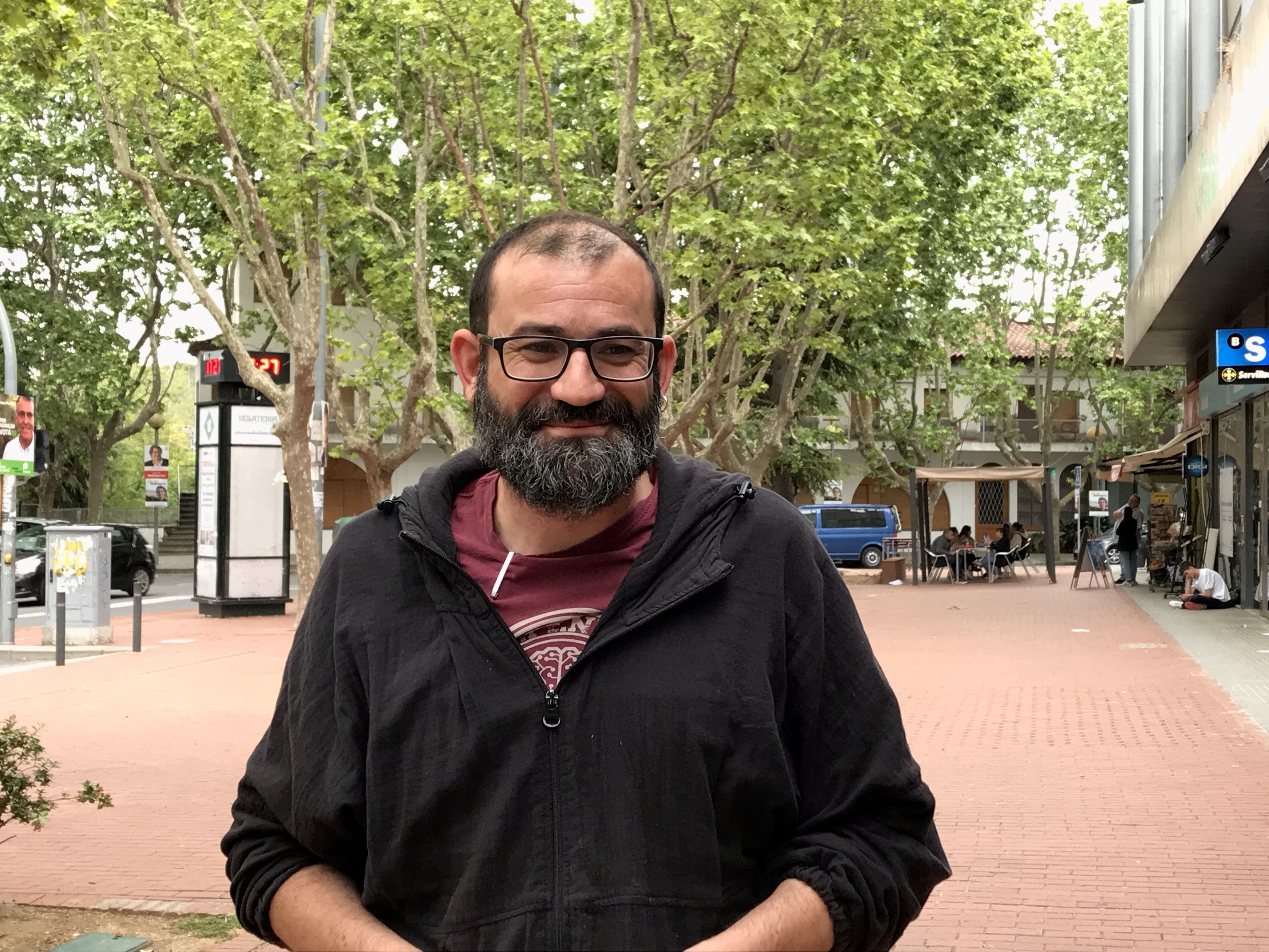 Quim Oltra, candidat d'ERC a l'EMD de Bellaterra. FOTO: Aina Sanllehí