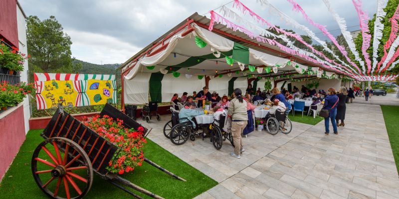 Feria de Abril a Catalònia Fundació Creactiva. FOTO: Cedida