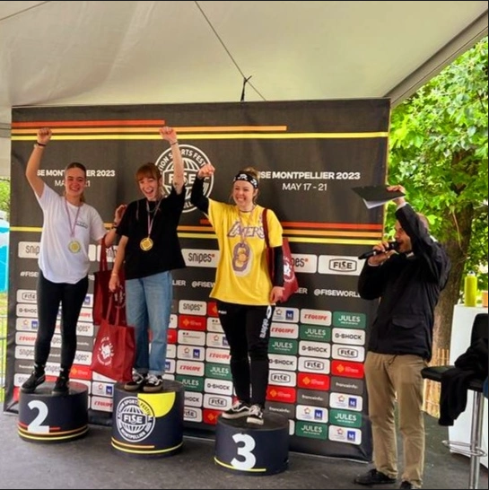 Dasha Rabanete es va proclamar subcampiona del món de BMX Flatland. FOTO: Cedida Dasha Rabanete es va proclamar subcampiona del món de BMX Flatland. FOTO: Cedida