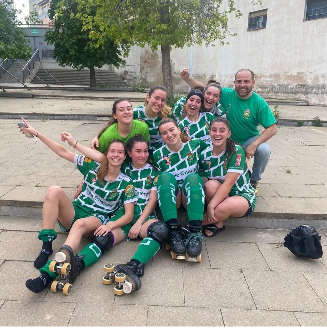 El Cerdanyola CH B puja a l'OK Lliga. FOTO: Cerdanyola CH