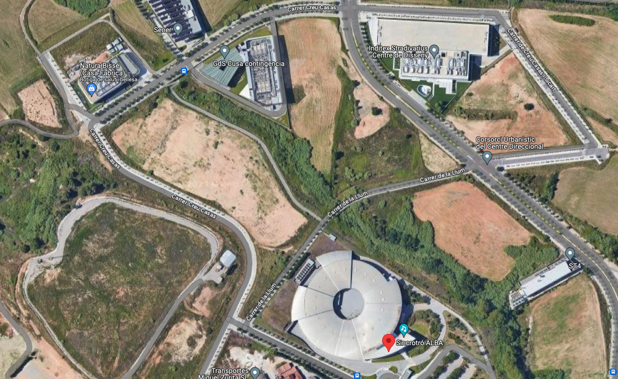 El centre s'ubicaria al Parc de l'Alba. FOTO: Google Maps El centre s'ubicaria al Parc de l'Alba. FOTO: Google Maps