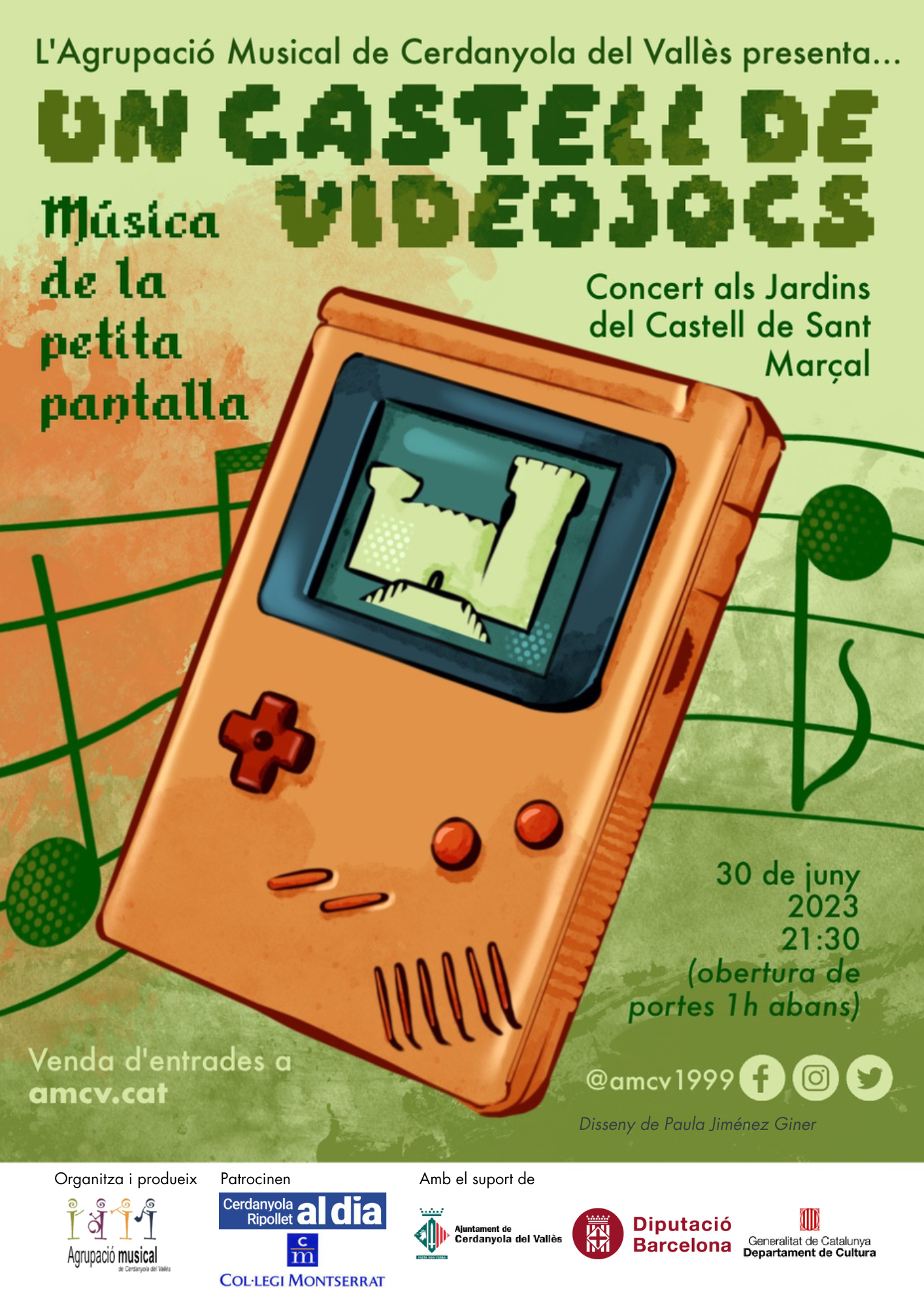 cartell oficial castell de videojocs