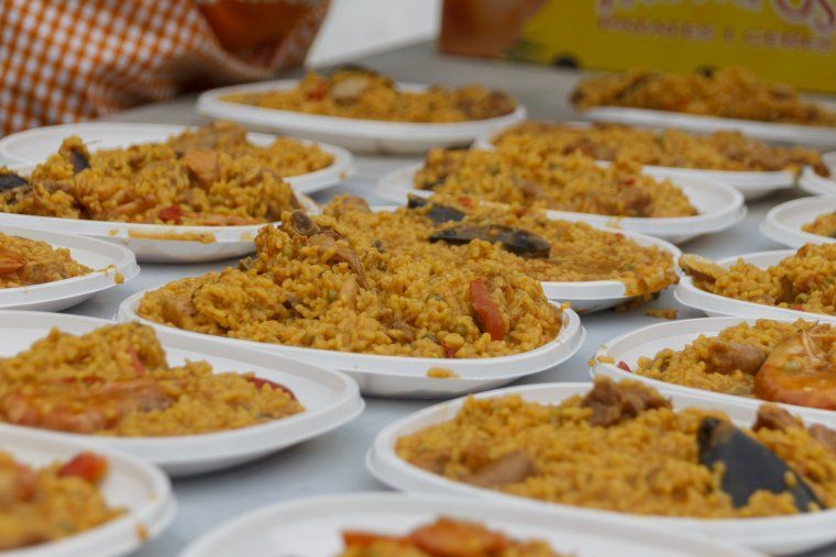 La 'Gran paella popular' serà l'estrella del cap de setmana al barri del Turonet. FOTO: Arxiu