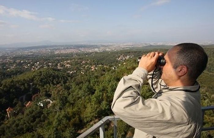 Dispositiu de vigilància activa a la Serra de Collserola. FOTO: Ajuntament de Cerdanyola