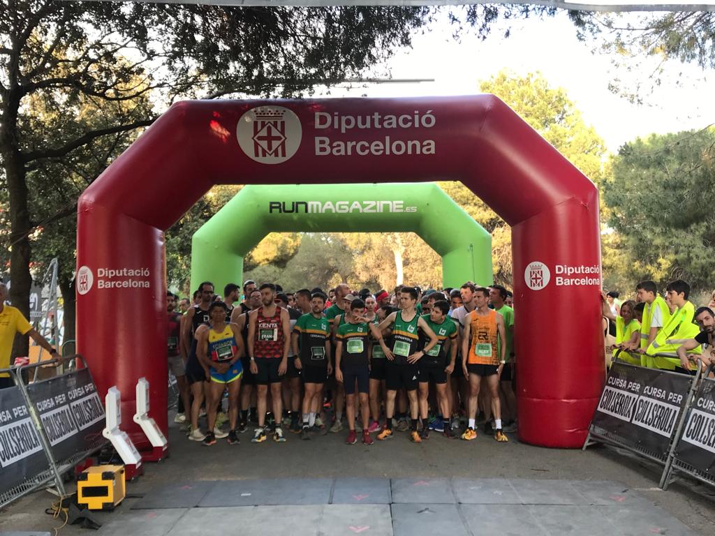 Sortida de la 31a edició de la Cursa per Collserola. FOTO: Guillem Barrera