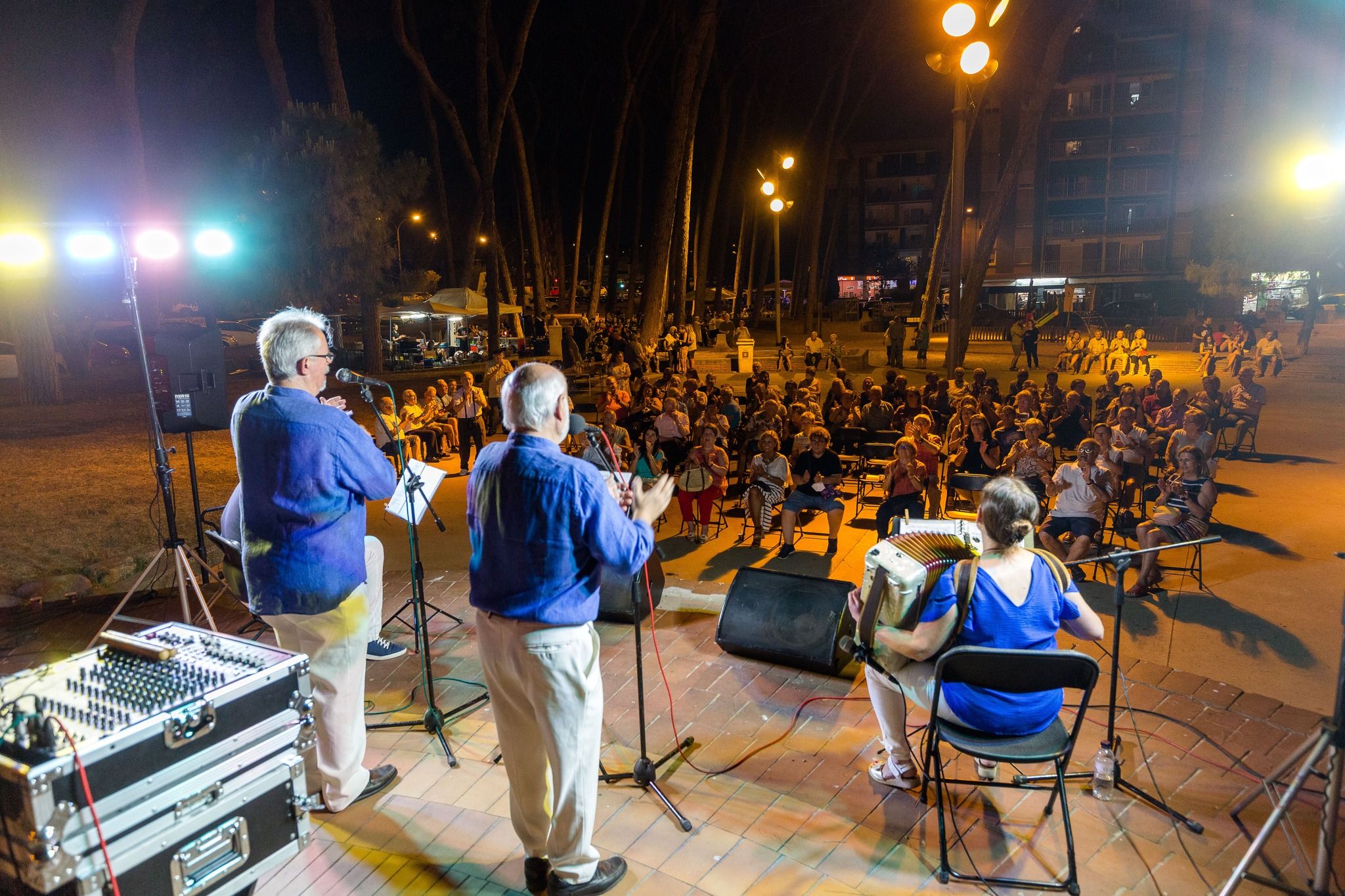 Concert d'havaneres a la Festa Major de Les Fontetes. FOTO: Núria Puentes (AJuntament)