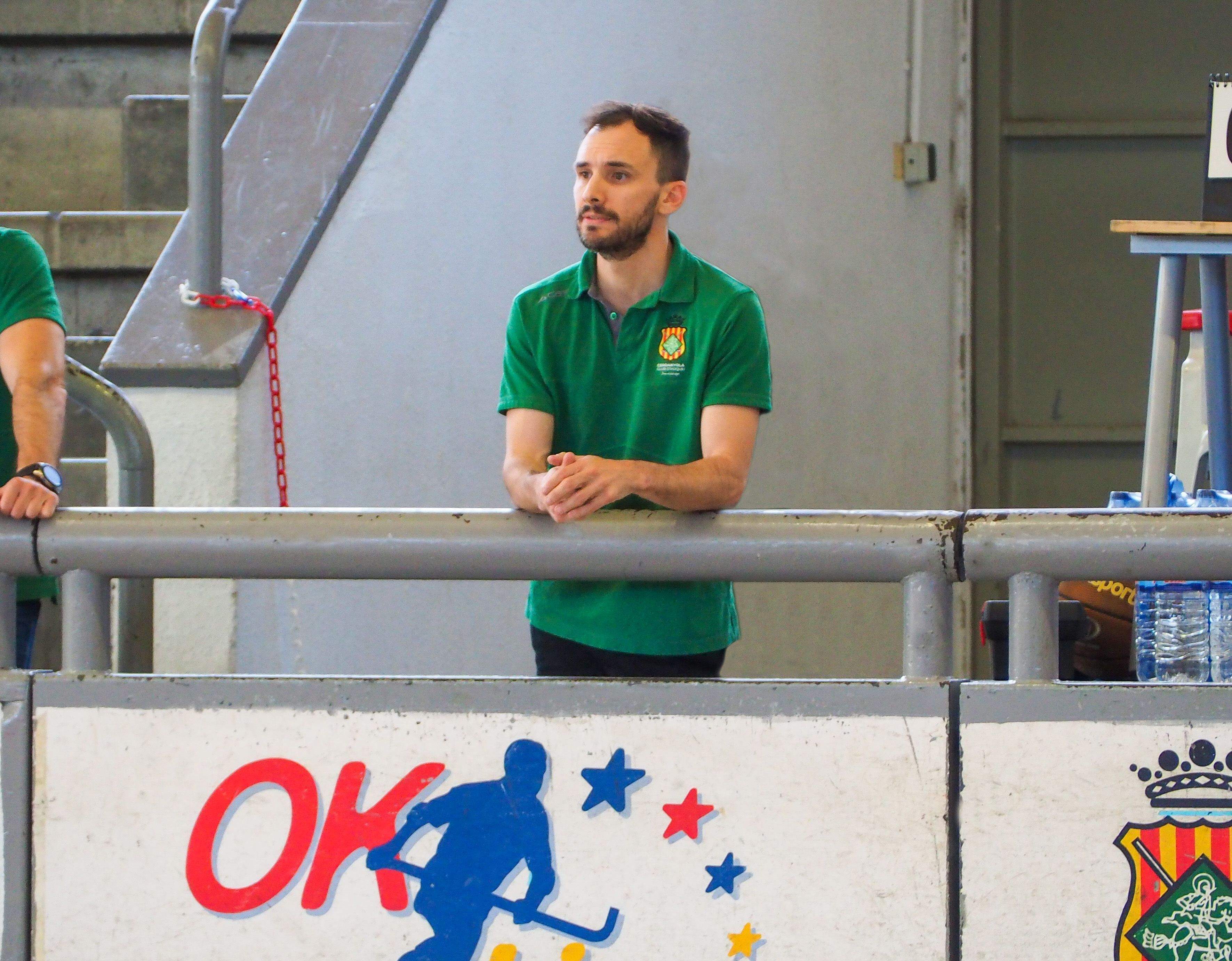 Andi Colaianni en un partit al pavelló Can Xarau. FOTO: Cedida