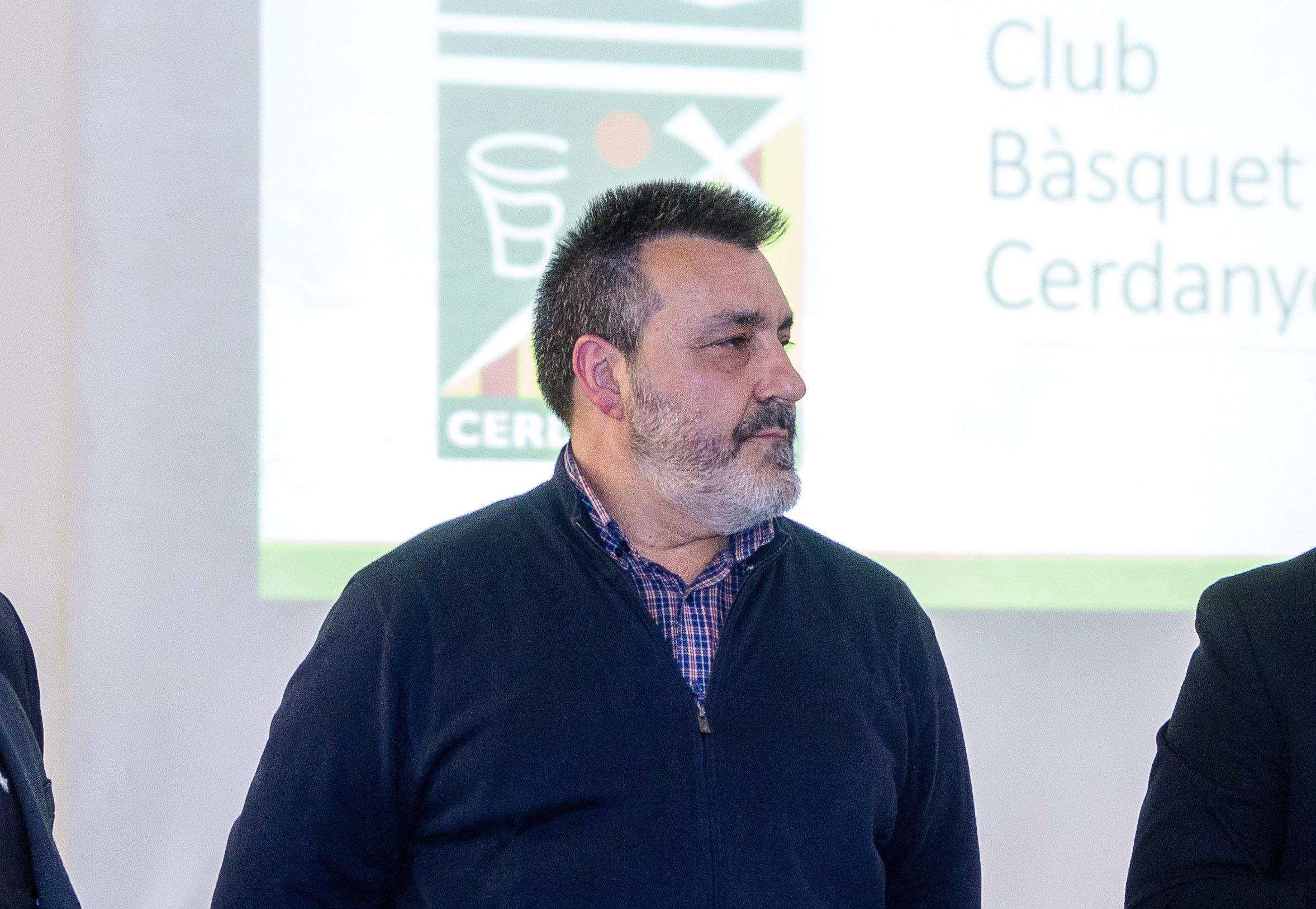 Txema Blanco, president del Club Bàsquet Cerdanyola. FOTO: Núria Puentes (Ajuntament)