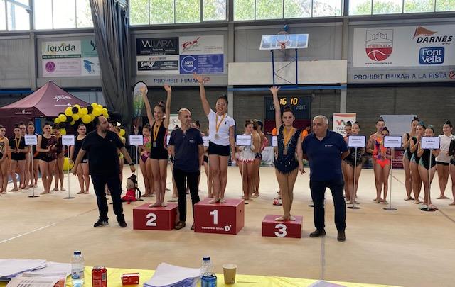 Leire LIN Bou va aconseguir el Campionat de Catalunya en la Categoria Cadet A. FOTO: Associació Esportiva Escolar IES Banús