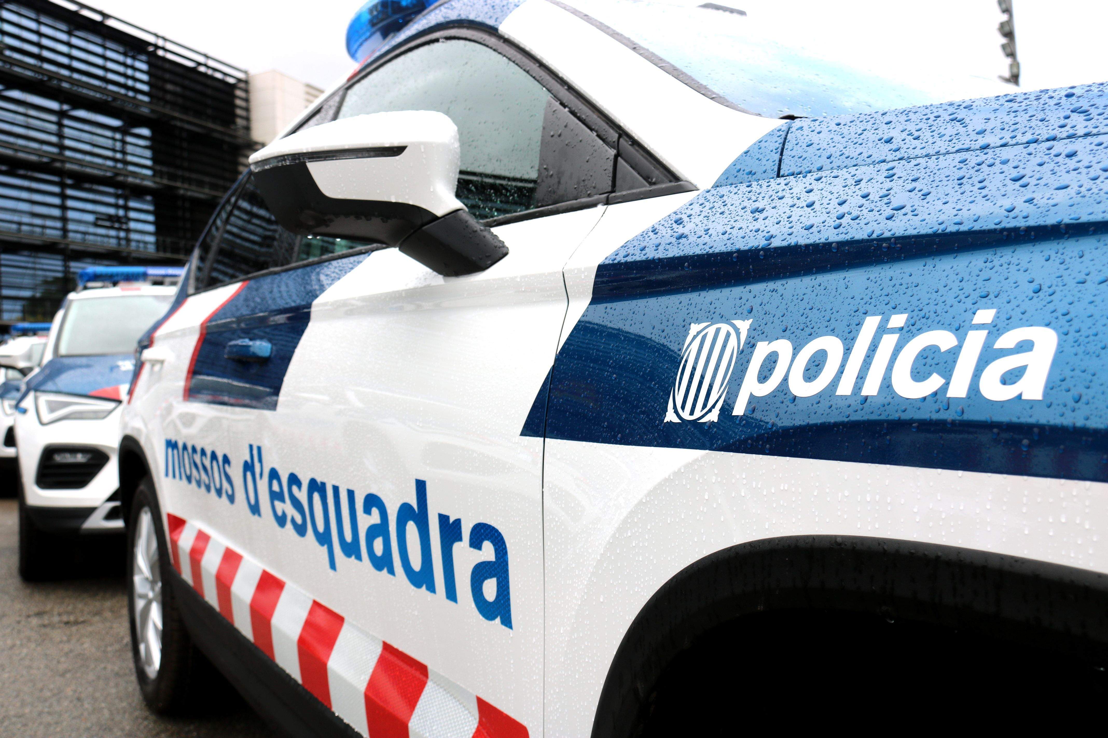 Vehicle dels Mossos d'Esquadra. FOTO: ACN