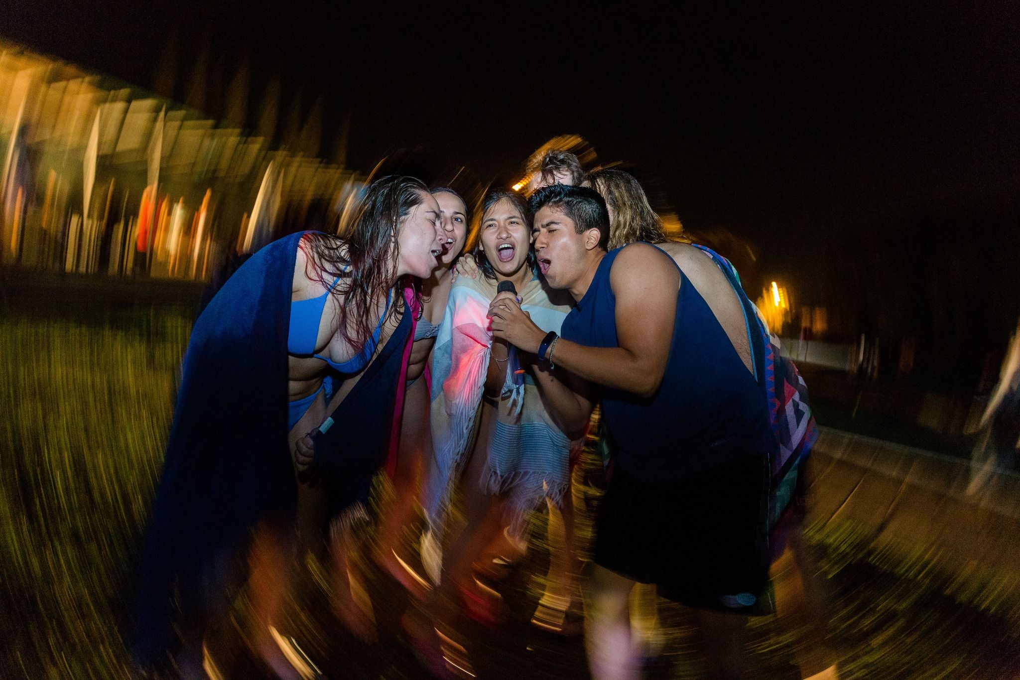 Una de les activitats de les Nits d'Estiu Jove 2022. FOTO: Núria Puentes (Ajuntament)