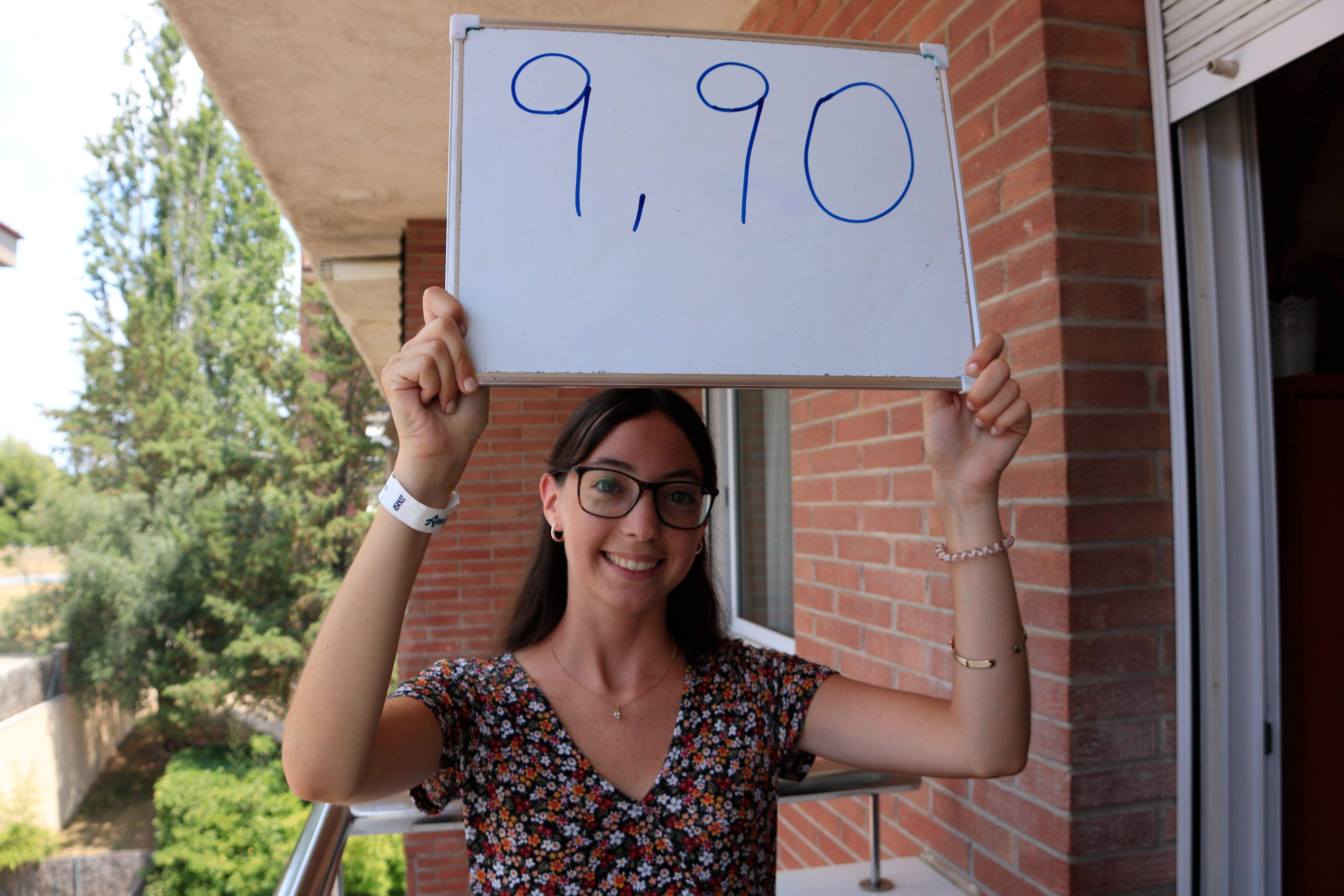 Paula Pepió ha estudiat a La Vall de Bellaterra. Foto: Laura Fíguls (ACN)
